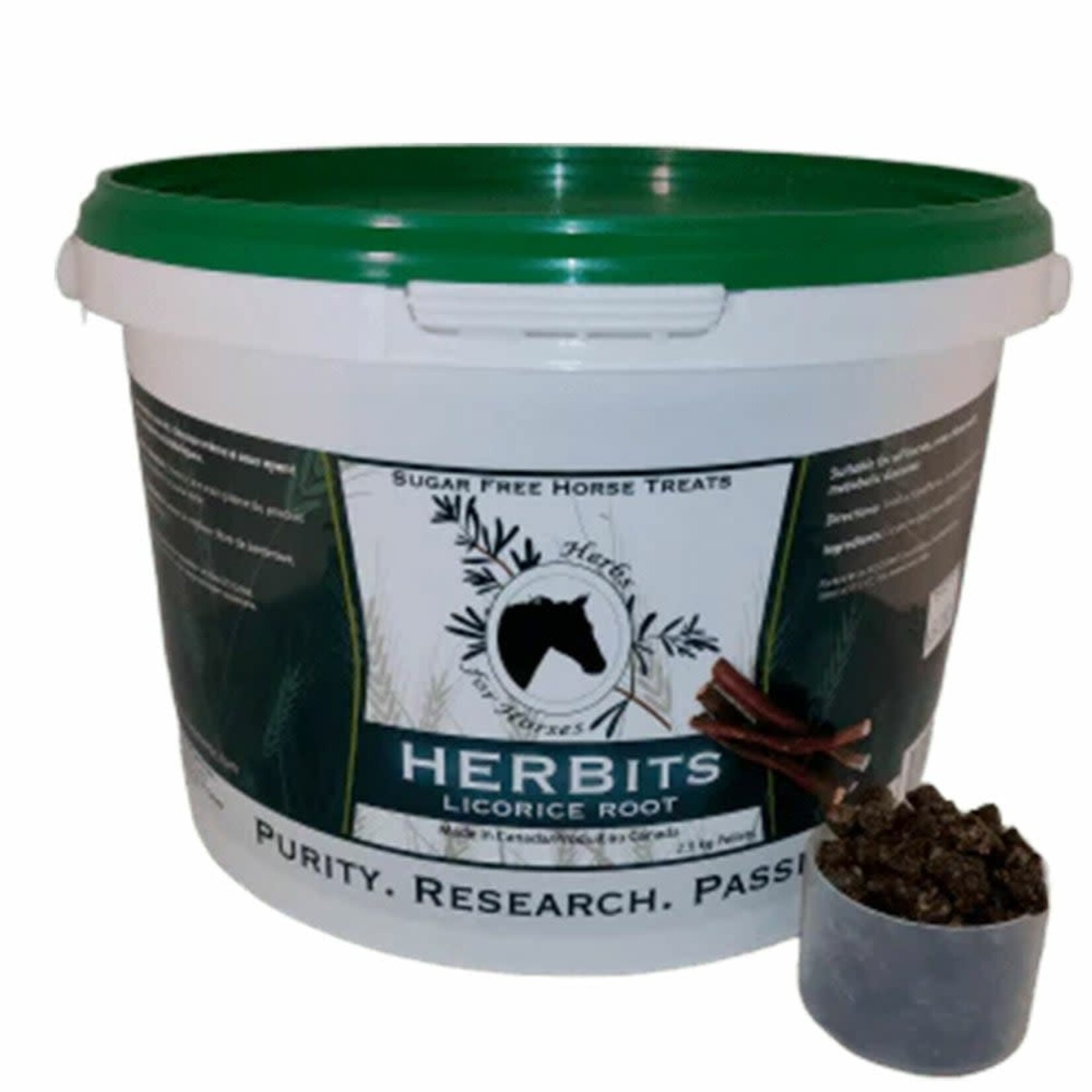 Herbs for Horses HFH HERBITS-LICORICE HORSE TREATS 2kg
