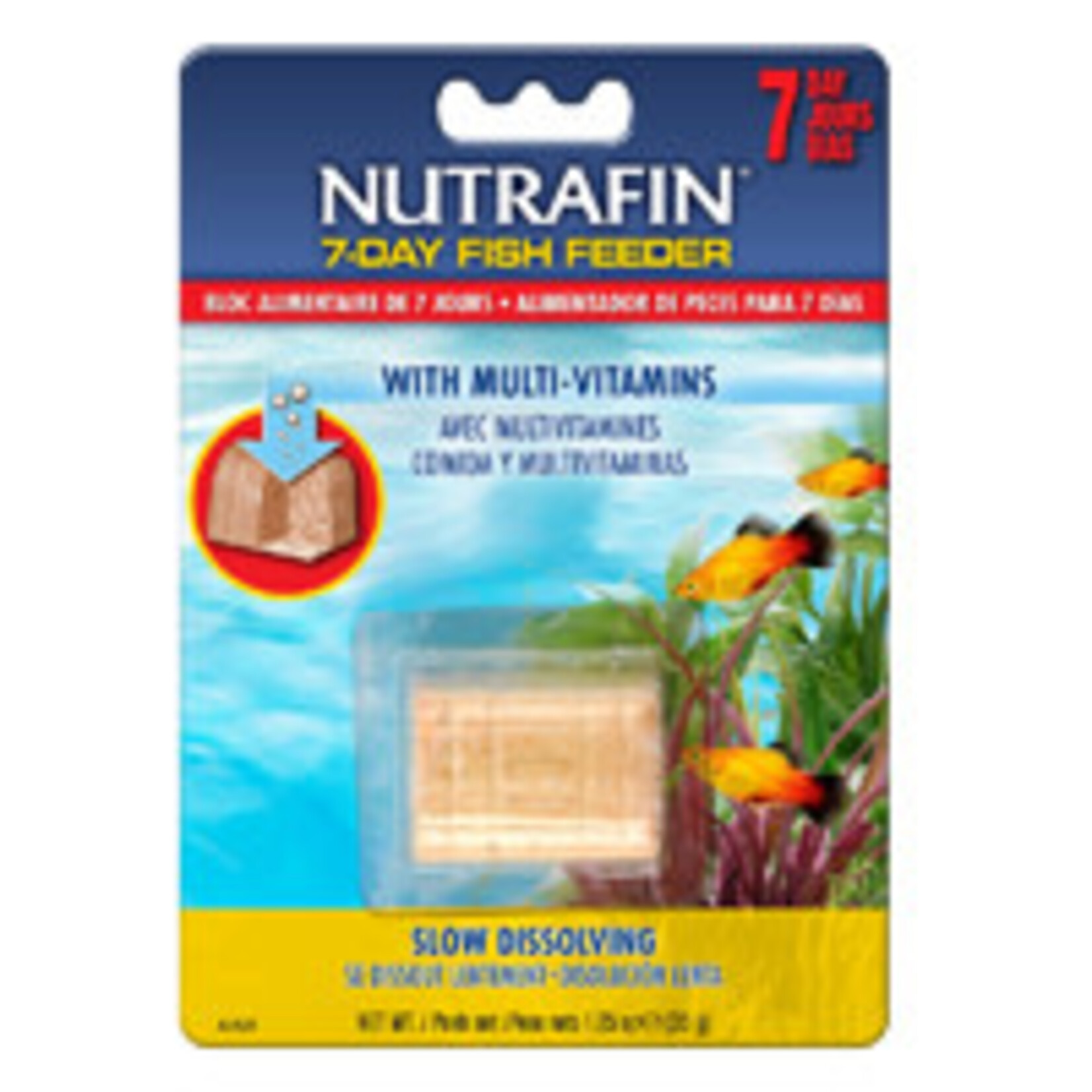 Nutrafin Nutrafin 7 Day Treasure Chest  Fish Feeder