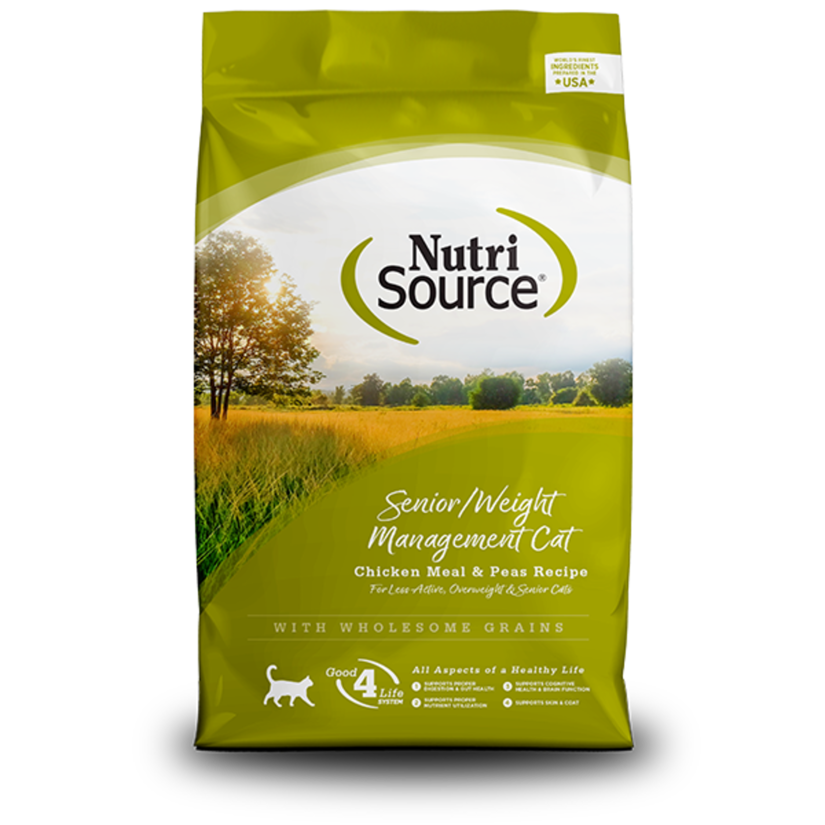 NUTRISOURCE NutriSource Cat Senior/Weight Management 5.44 kg
