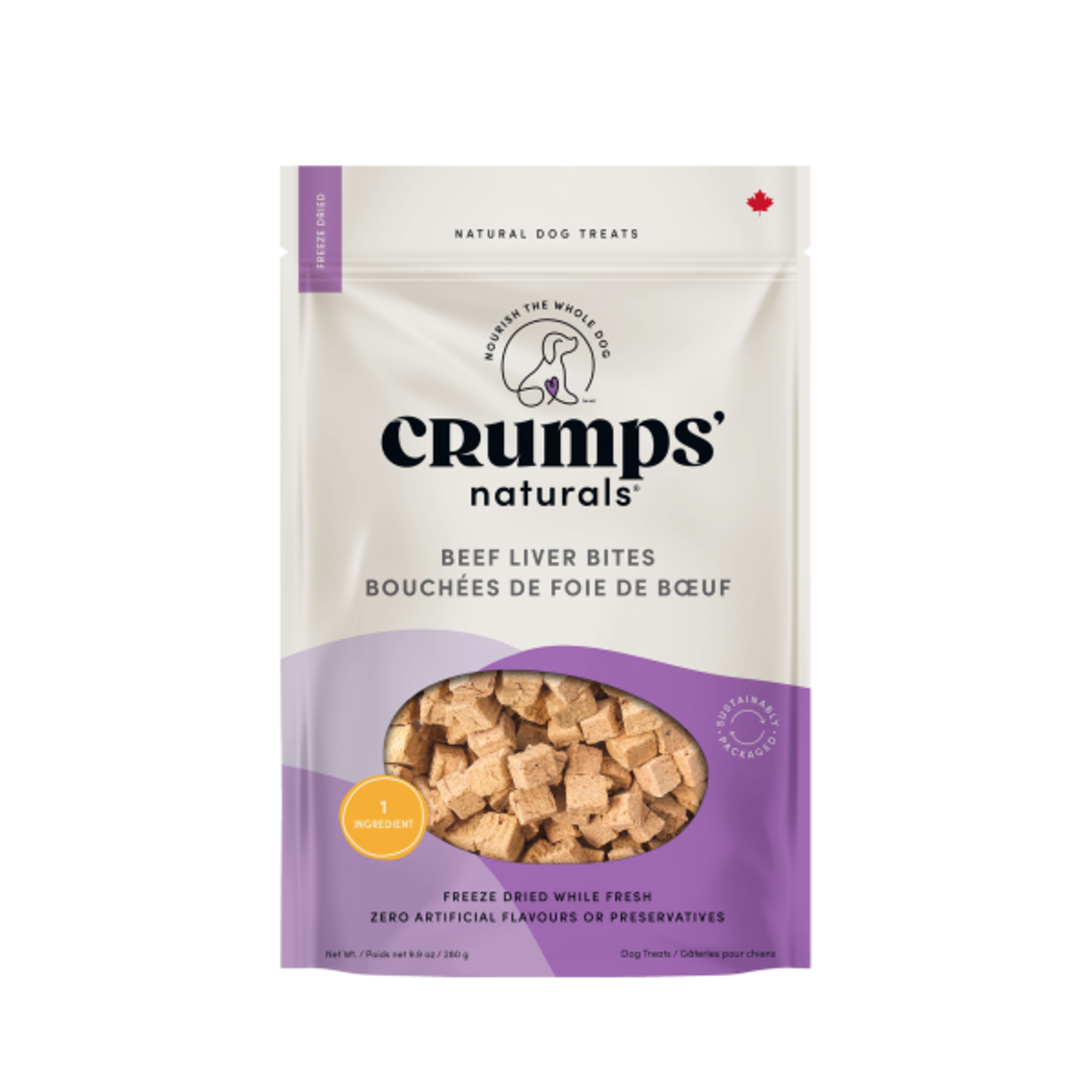 Crump's Naturals Crumps' Naturals Dog Beef Liver Bites 280g