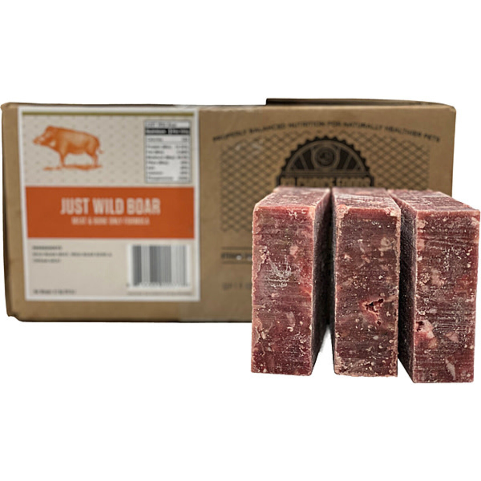 K9 CHOICE Frozen-Just Wild Boar Meat & Bone Formula 20LB
