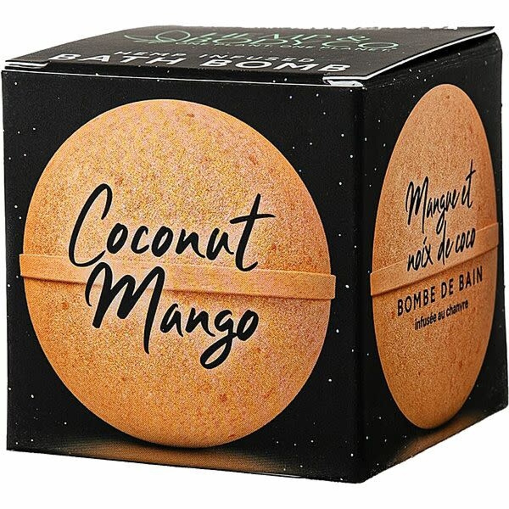 hemp & body co Bath Bomb Coconut/Mango 110MG