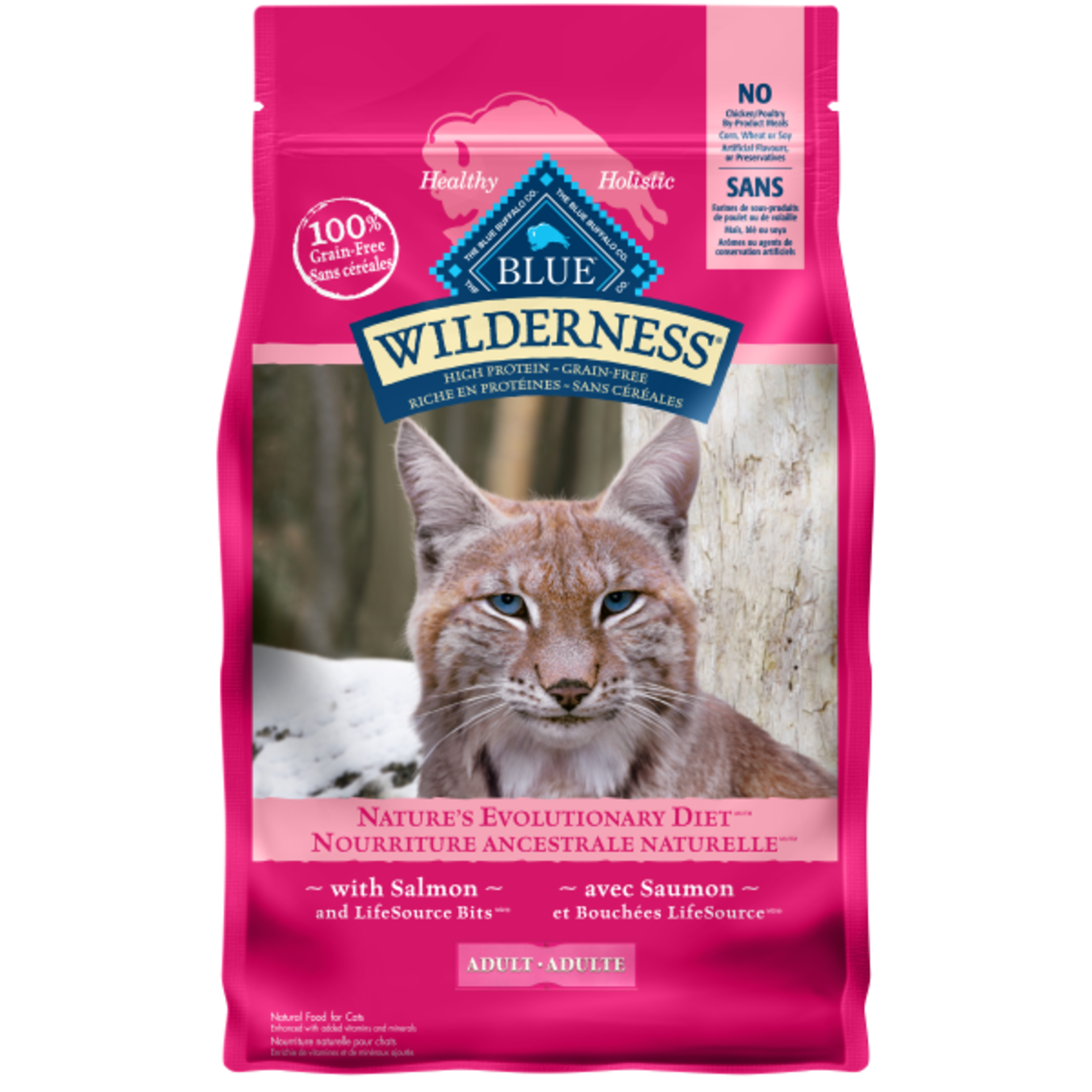 Blue Blue Cat Wilderness GF Adult Salmon 5 lb