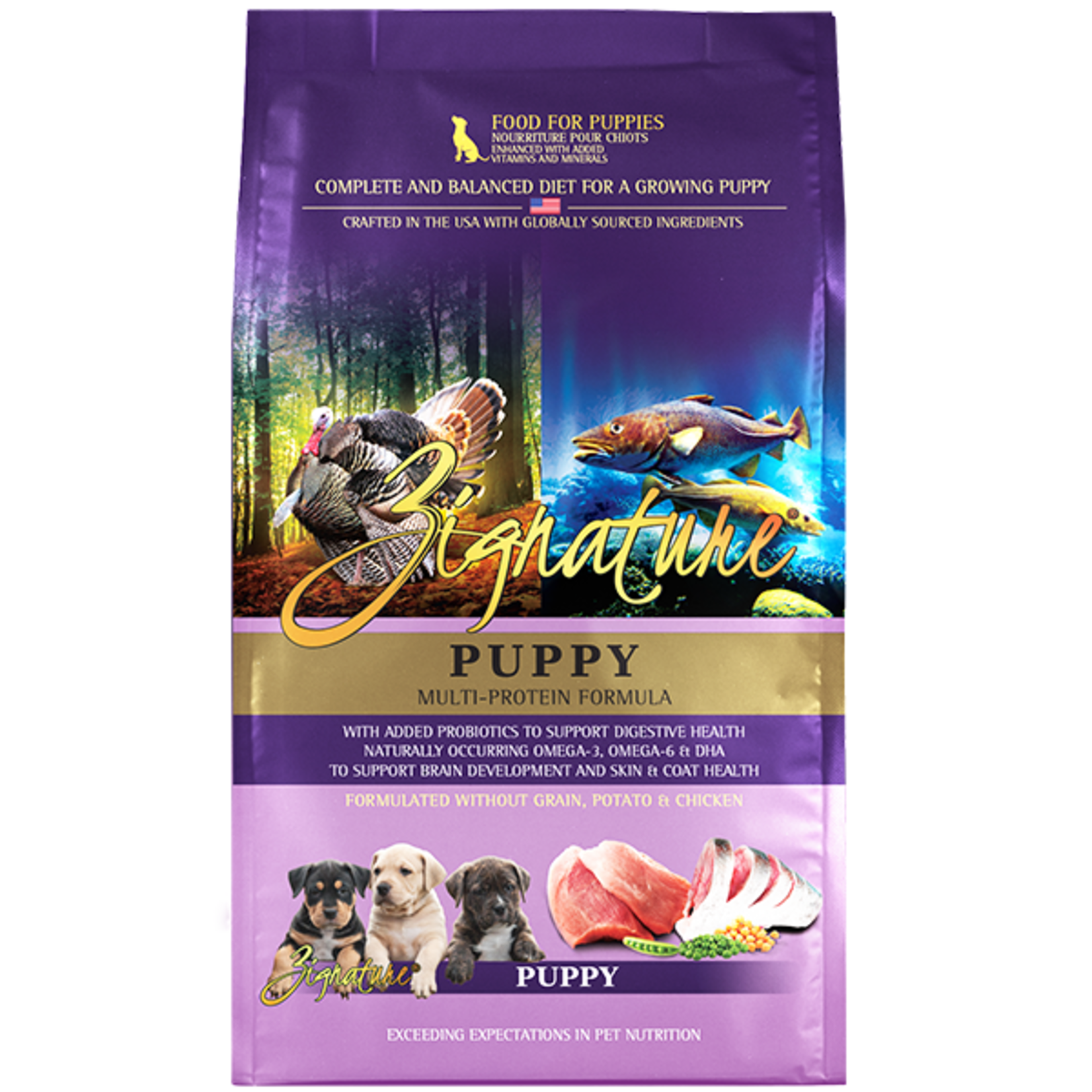 Zignature Zignature Dog Puppy Multi-Protein 25 lb