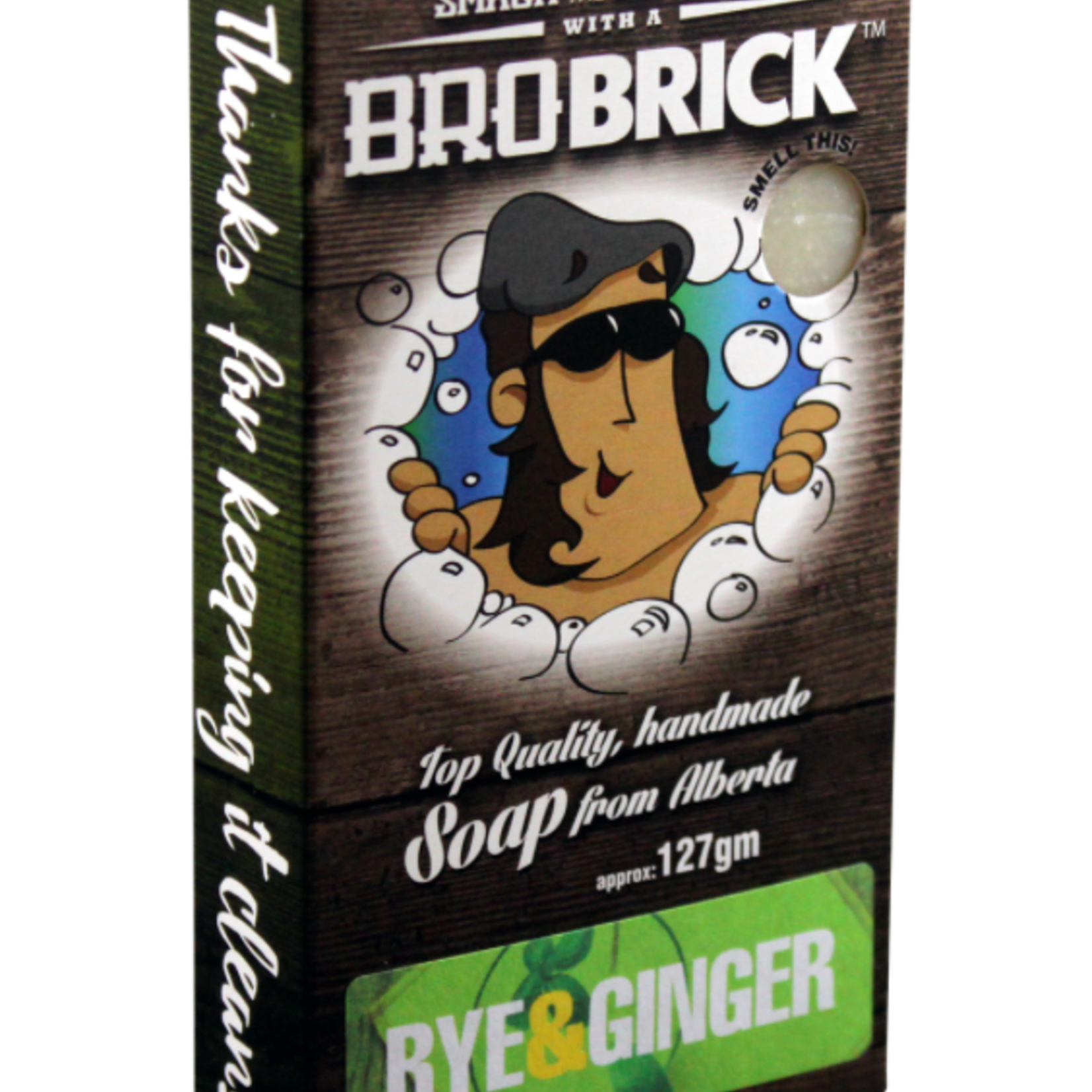 BROBRICK Copy of BROBRICK SOAP - Rye & Ginger 127g