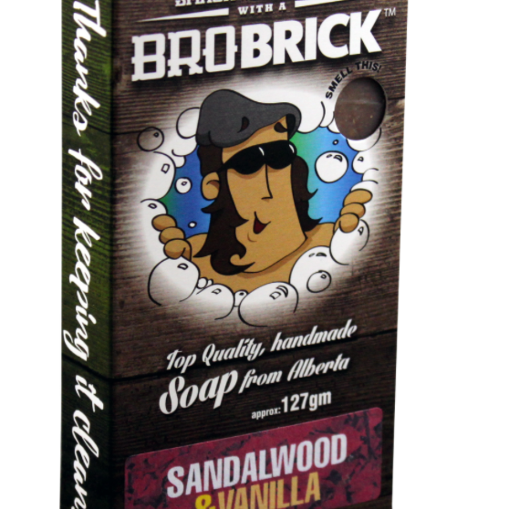 BROBRICK BROBRICK SOAP- Vanilla $ Sandalwood