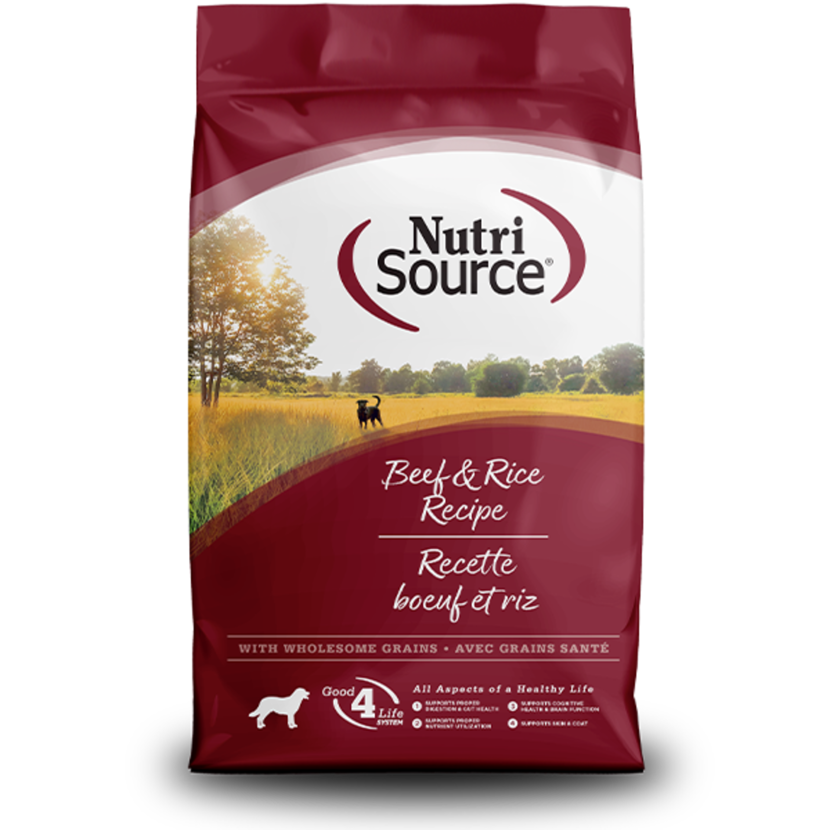 NUTRISOURCE NutriSource Dog Adult Beef & Rice 11.8 kg