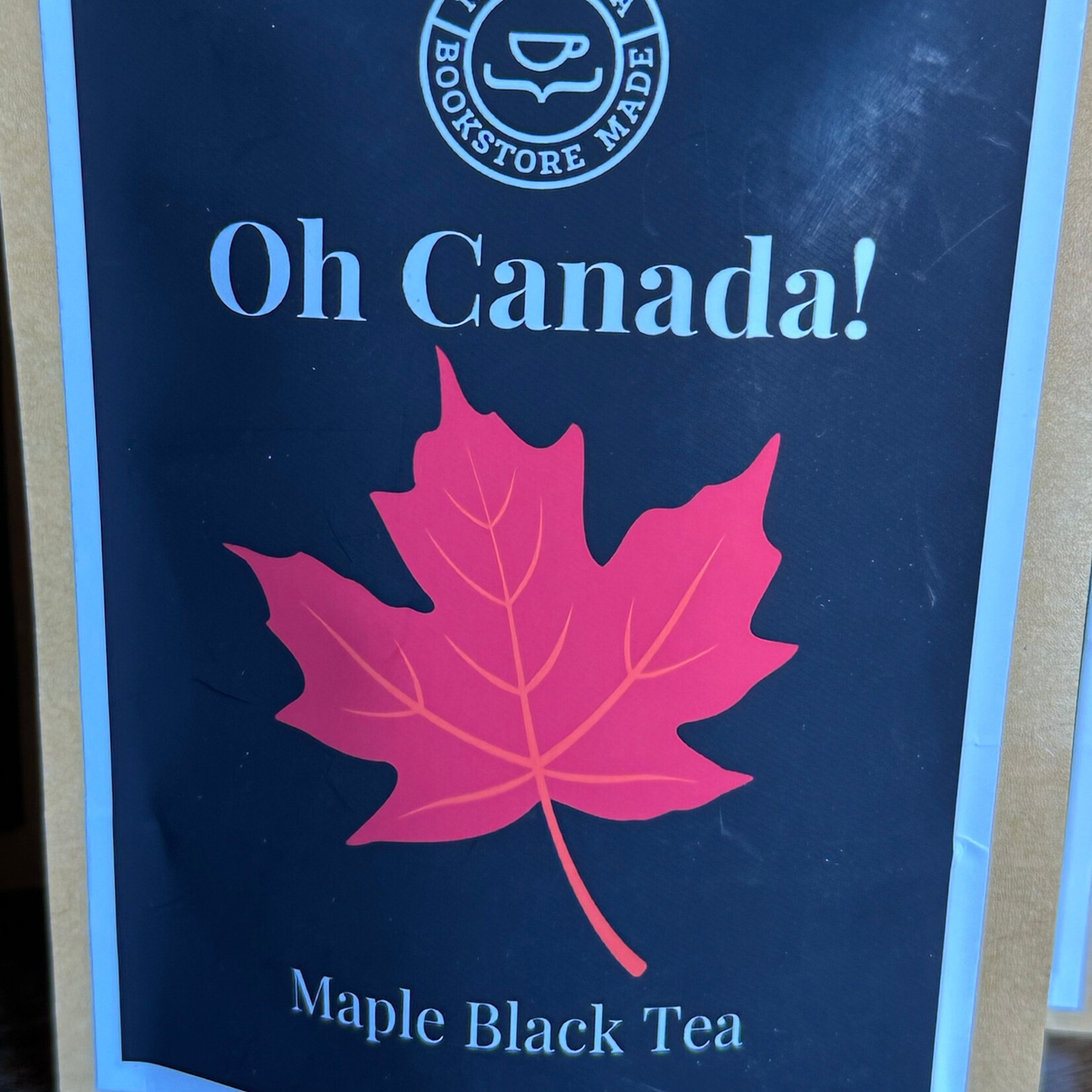 NovelTea Bookstore & gifts TINY OH CANADA! - Maple Syrup Black Tea 23g
