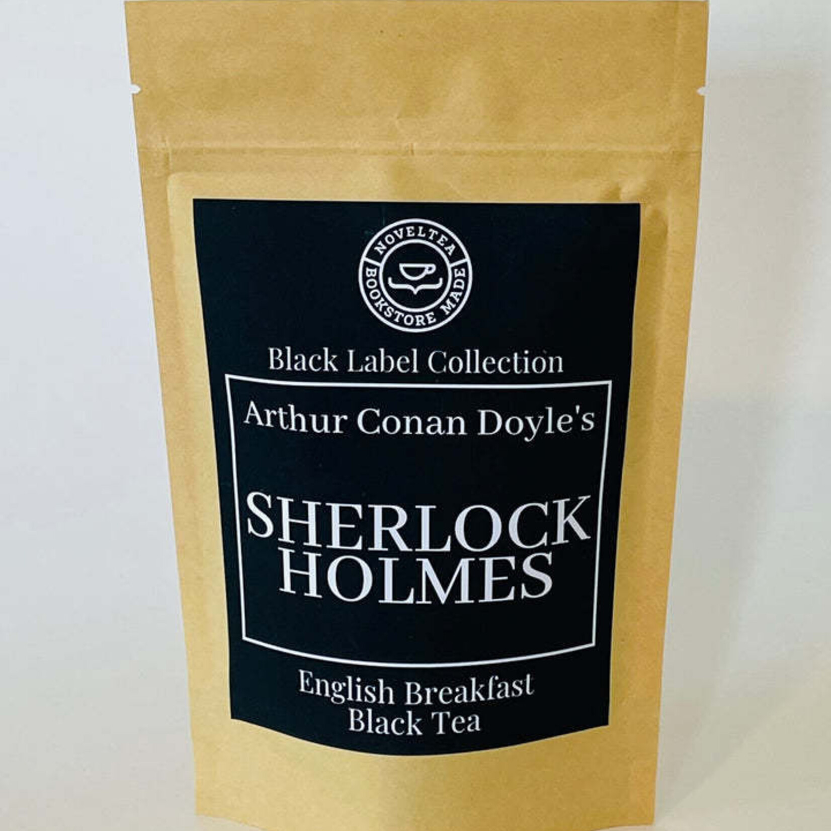 NovelTea Bookstore & gifts Sherlock Holmes Inspired - BLACK English Breakfast 75g