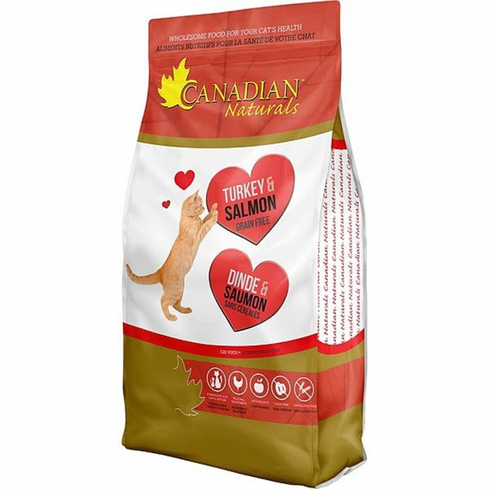 Canadian Naturals CN Grain Free Turkey & Salmon 15LB | Cat