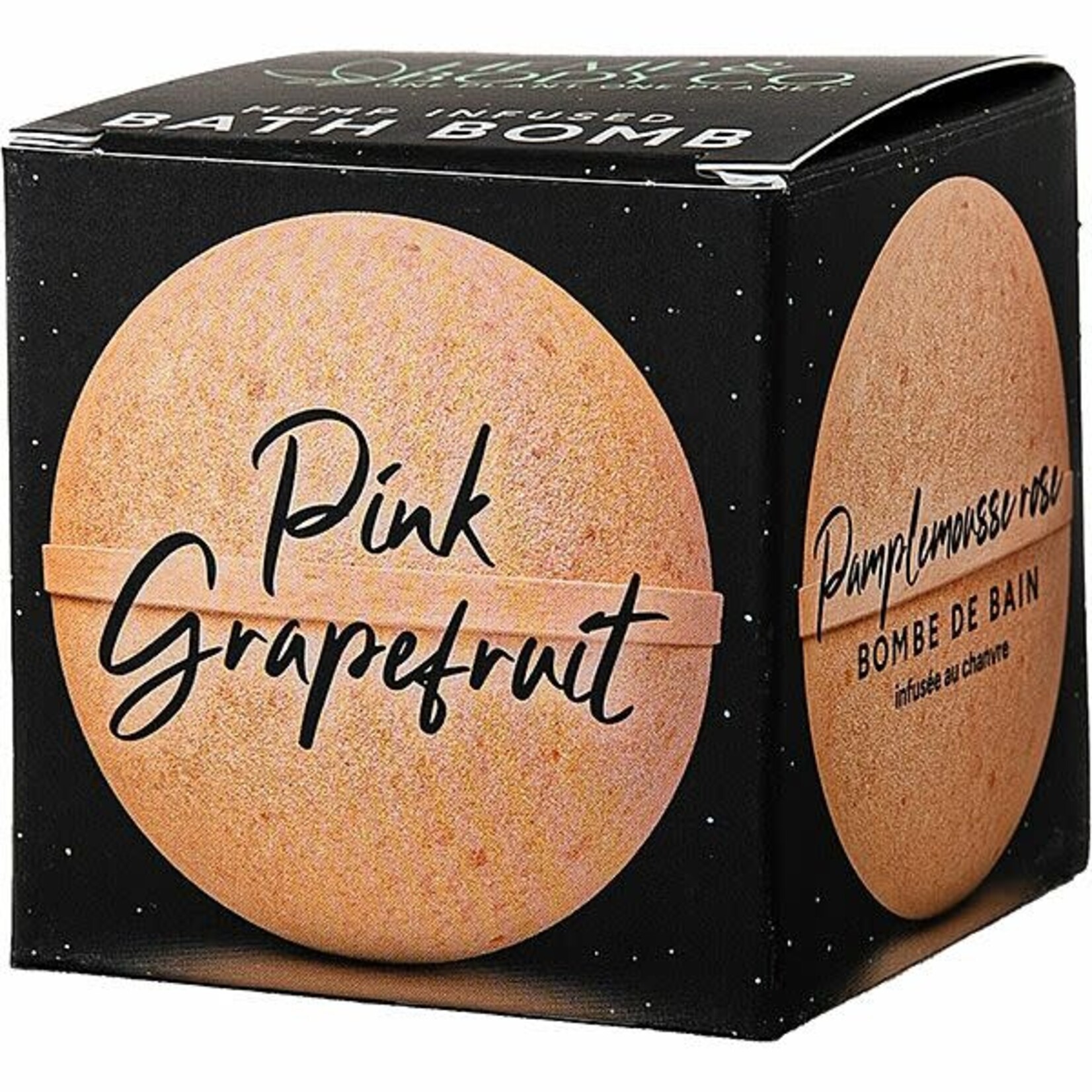 hemp & body co Bath Bomb Pink Grapefruit 110MG