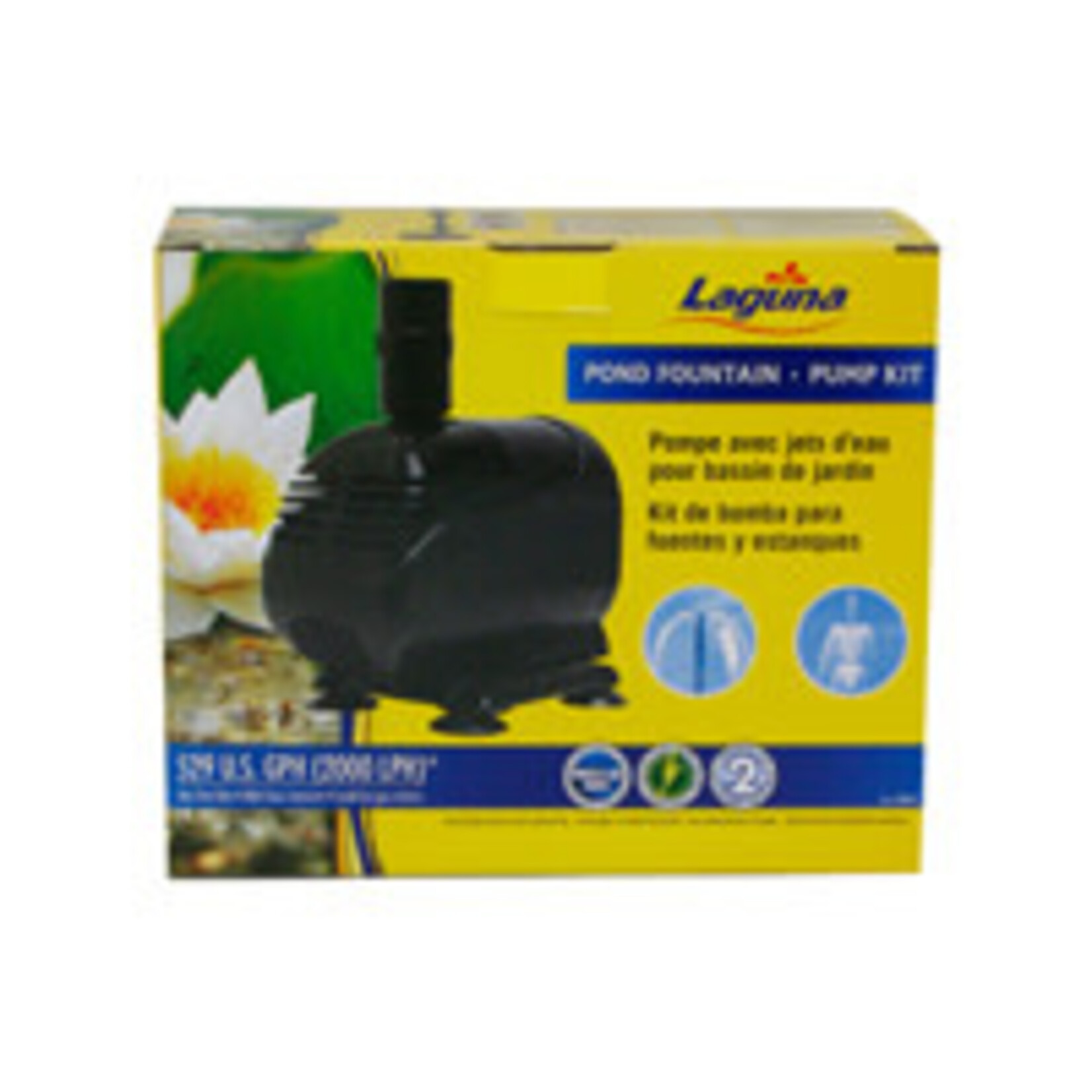 Laguna Laguna Pond Fountain Pump Kit, for ponds up to 4000 L (1058 U.S. gal)