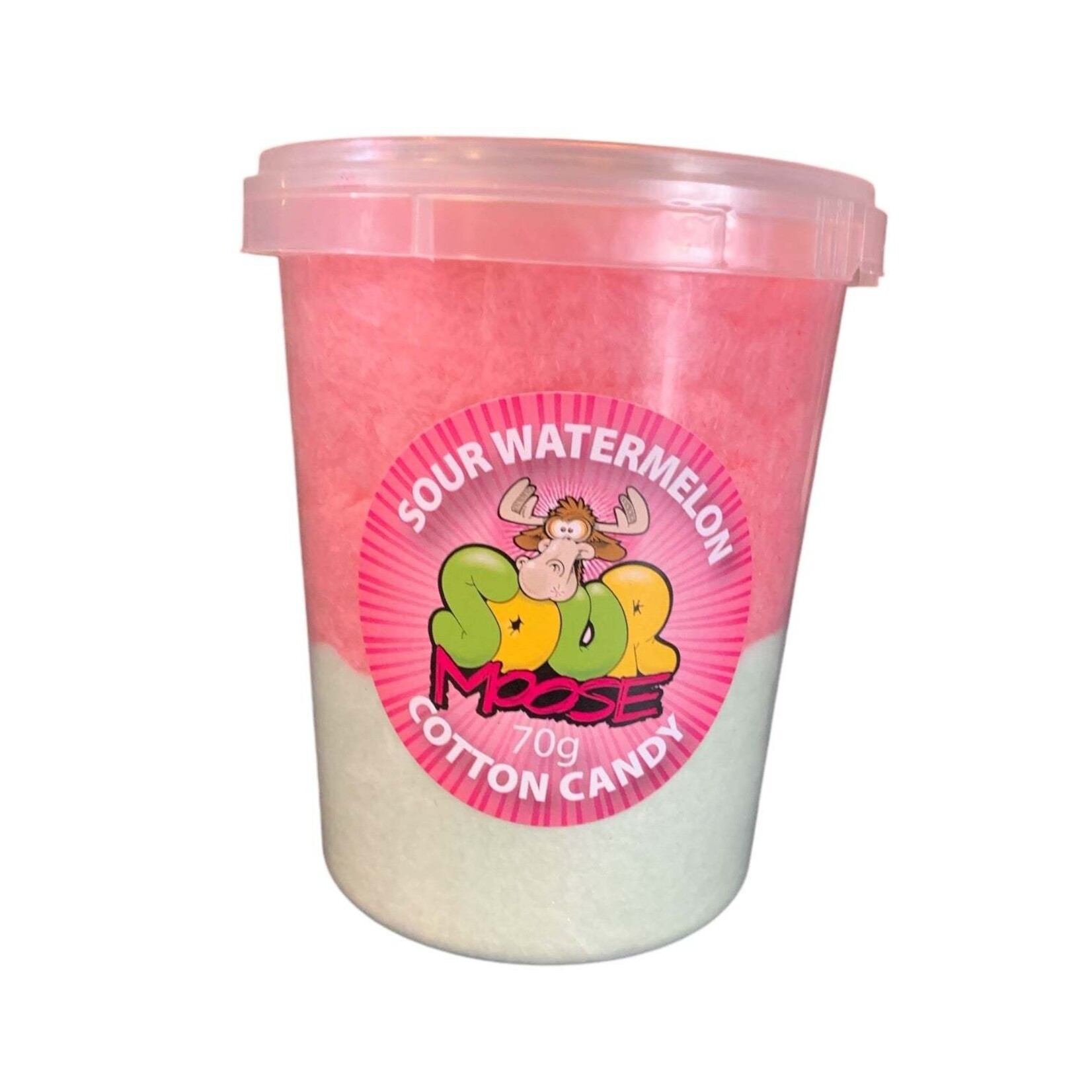 SOUR MOOSE SOUR WATERMELON COTTON CANDY 70G