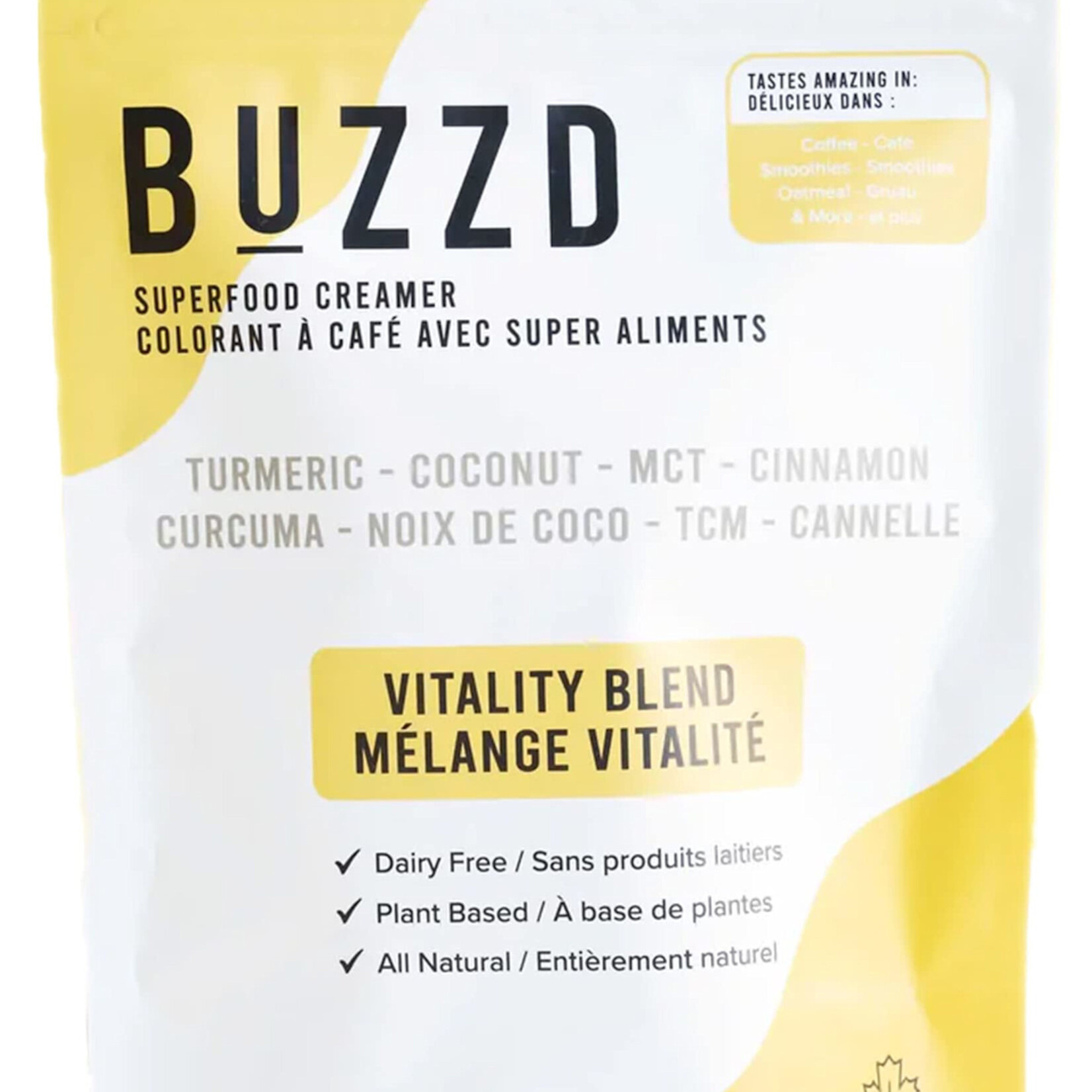 buzzd BUZZD SUPERFOOD CREAMER-VITALITY BLEND 200G