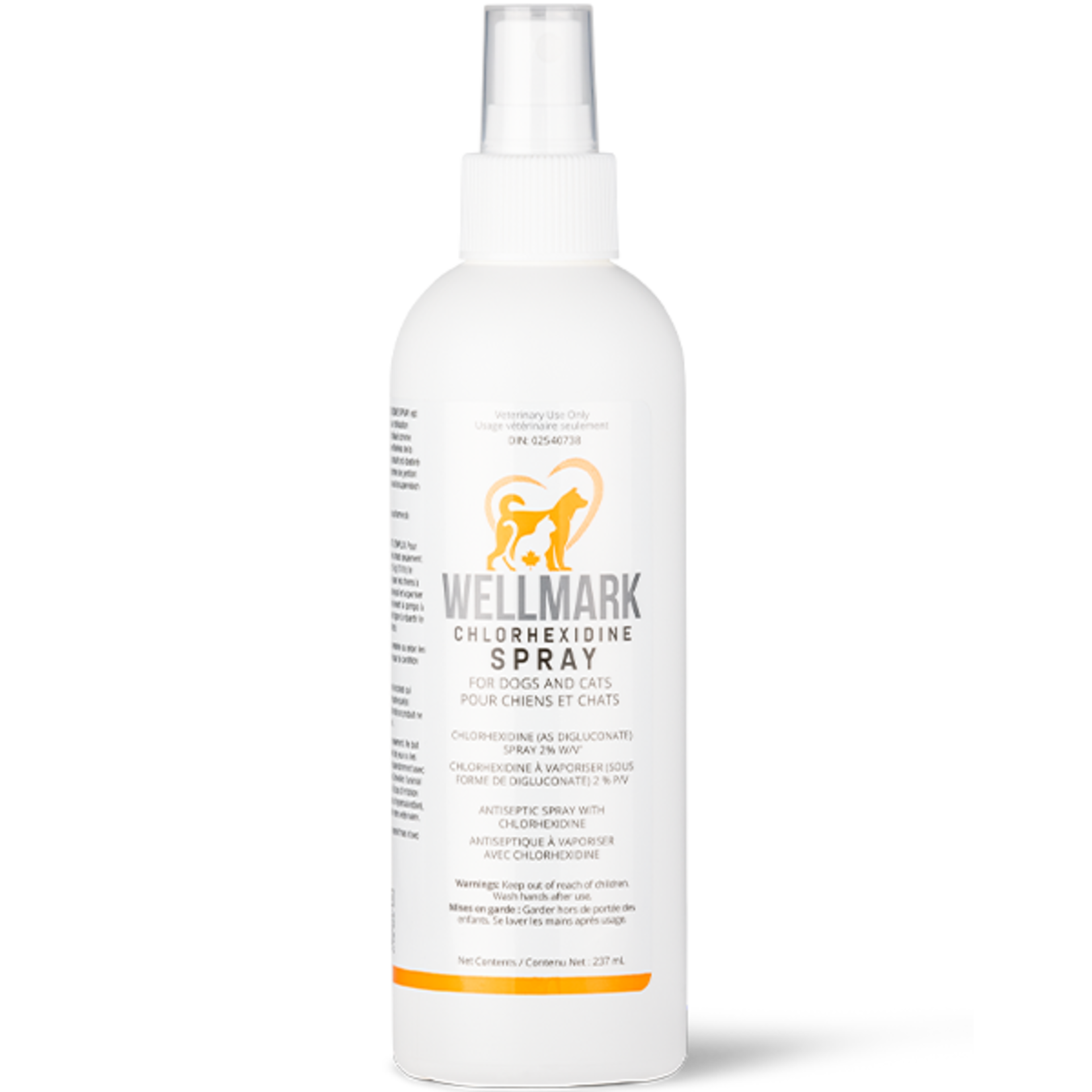 Wellmark Wellmark Dog/Cat Chlorhexidine Spray 237ml