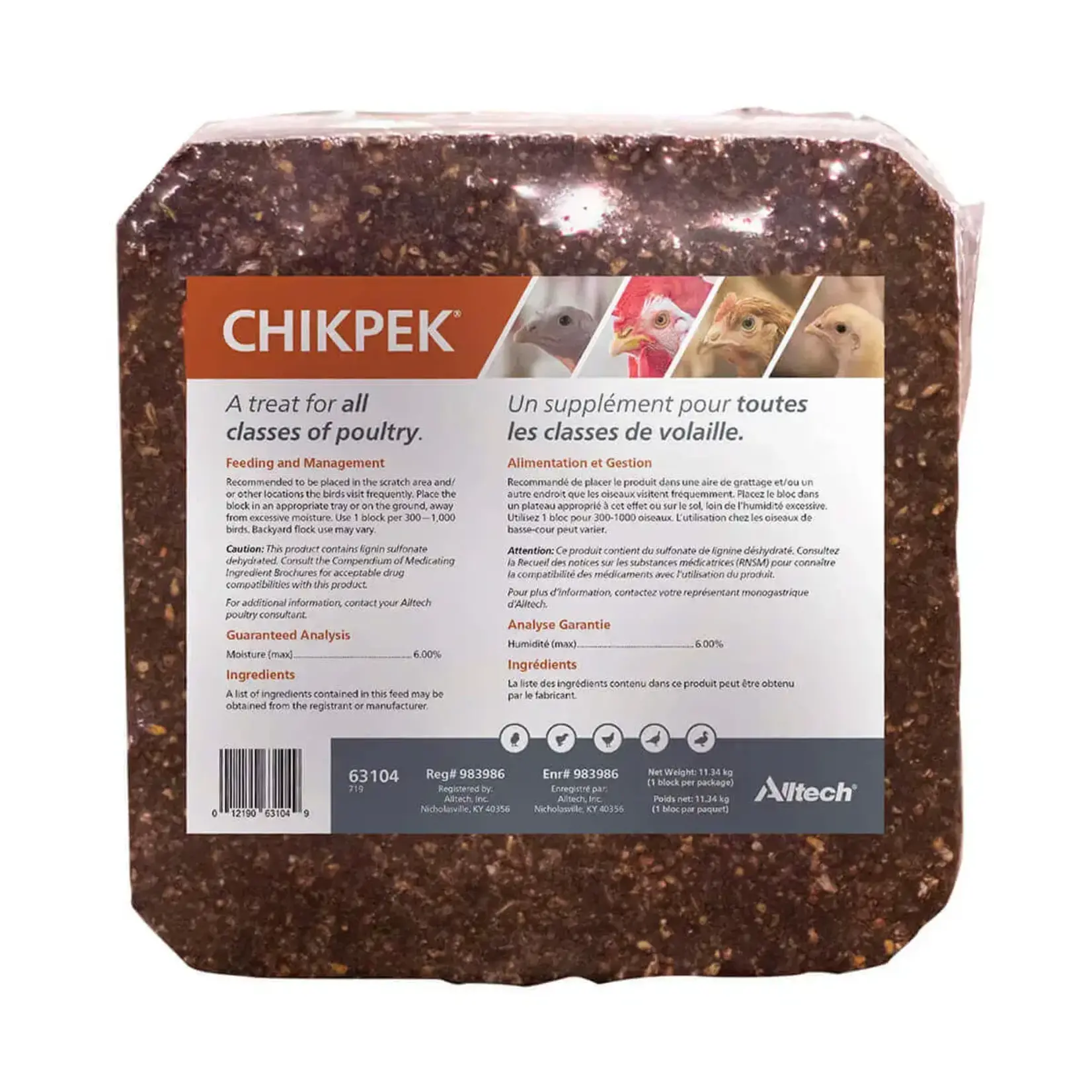 ChikPek Pecking Block