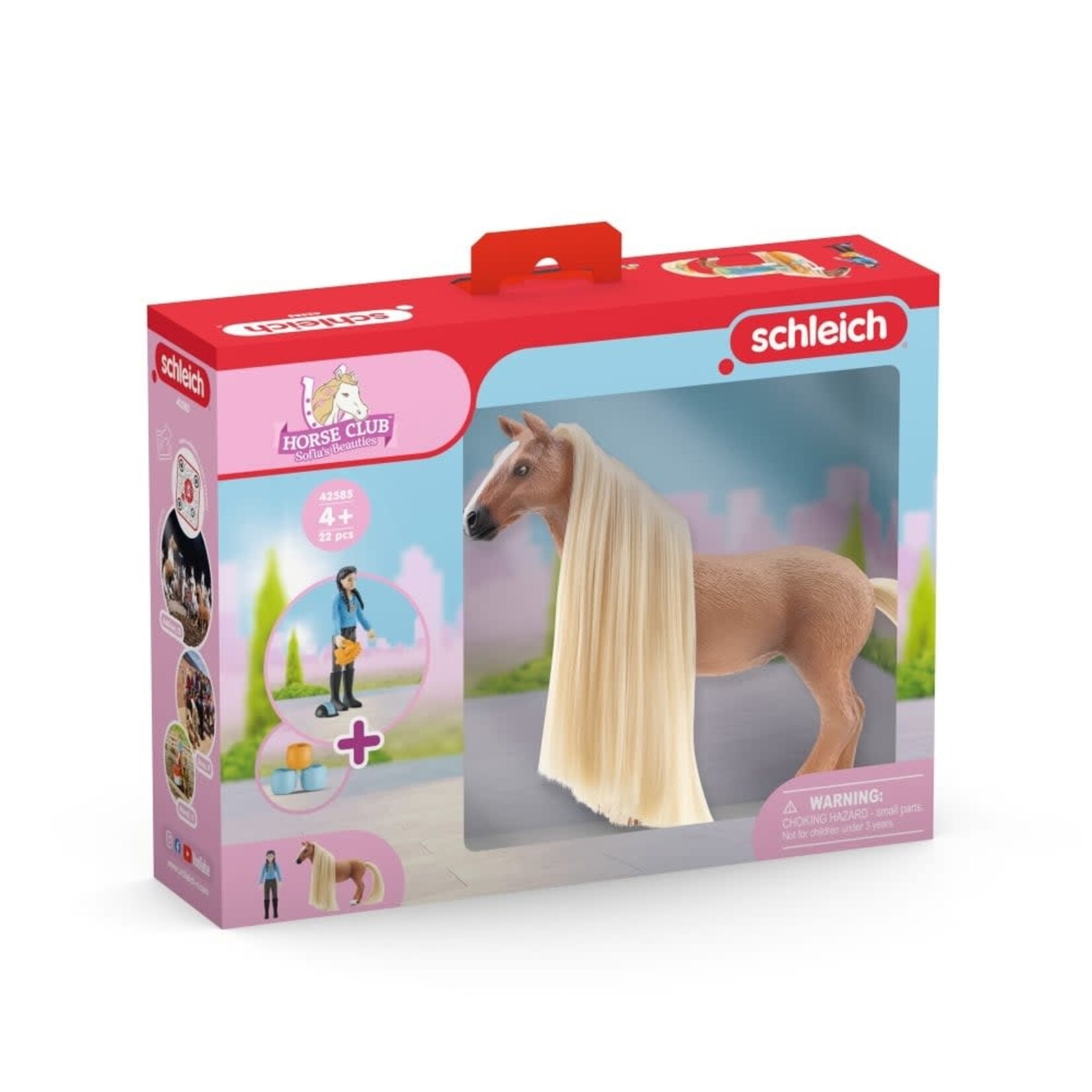 SCHLEICH SCHLEICH HORSE CLUB SOFIA'S BEAUTIES STARTER SET KIM & CARAMELO