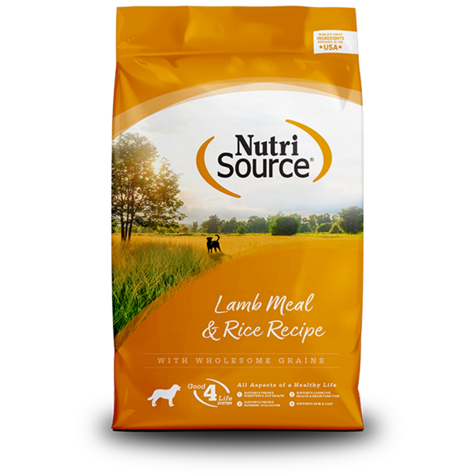 NUTRISOURCE NUTRISOURCE Lamb Meal & Rice 26lb