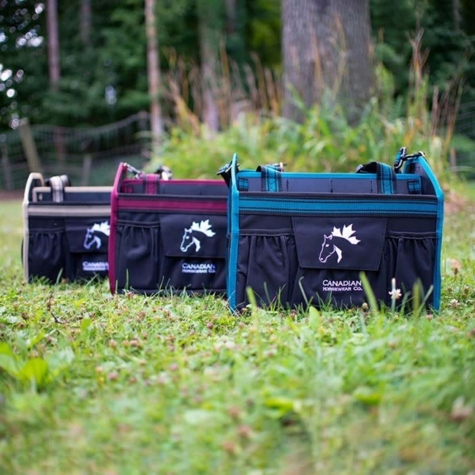 Canadian Horsewear Canadian Horsewear Essentials Grooming Tote - Large (Turq)