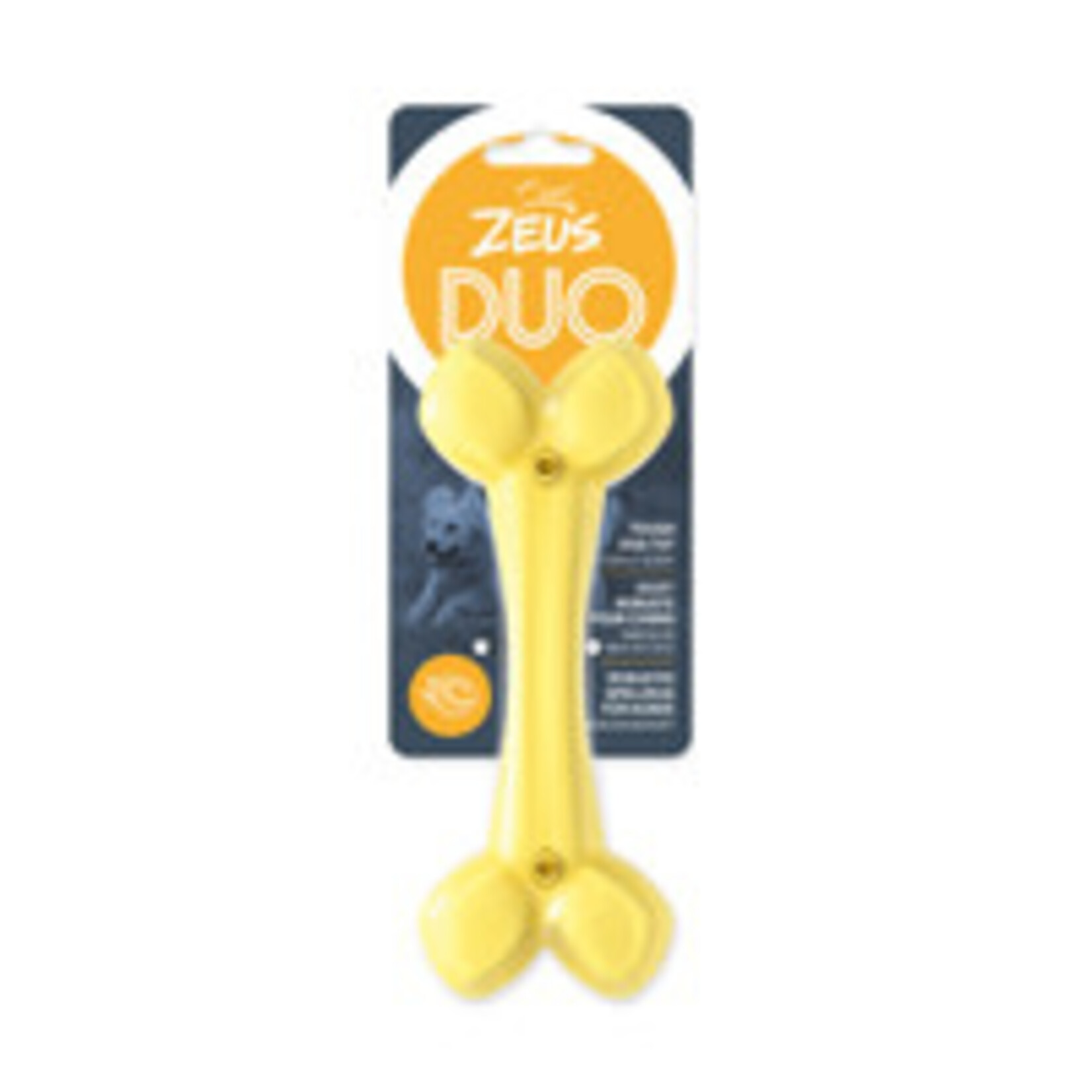 Zeus Zeus Duo Bone - Coconut Scent - Yellow - 18 cm (7 in)