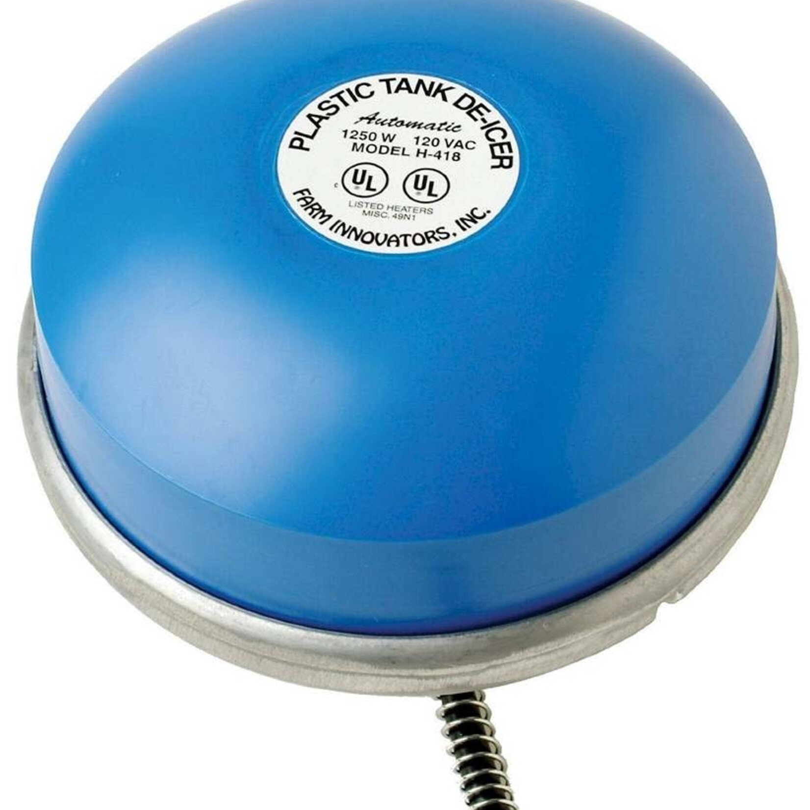 Farm Innovators Deicer - Floating - Cast Aluminium (Plastic Tank)1250W