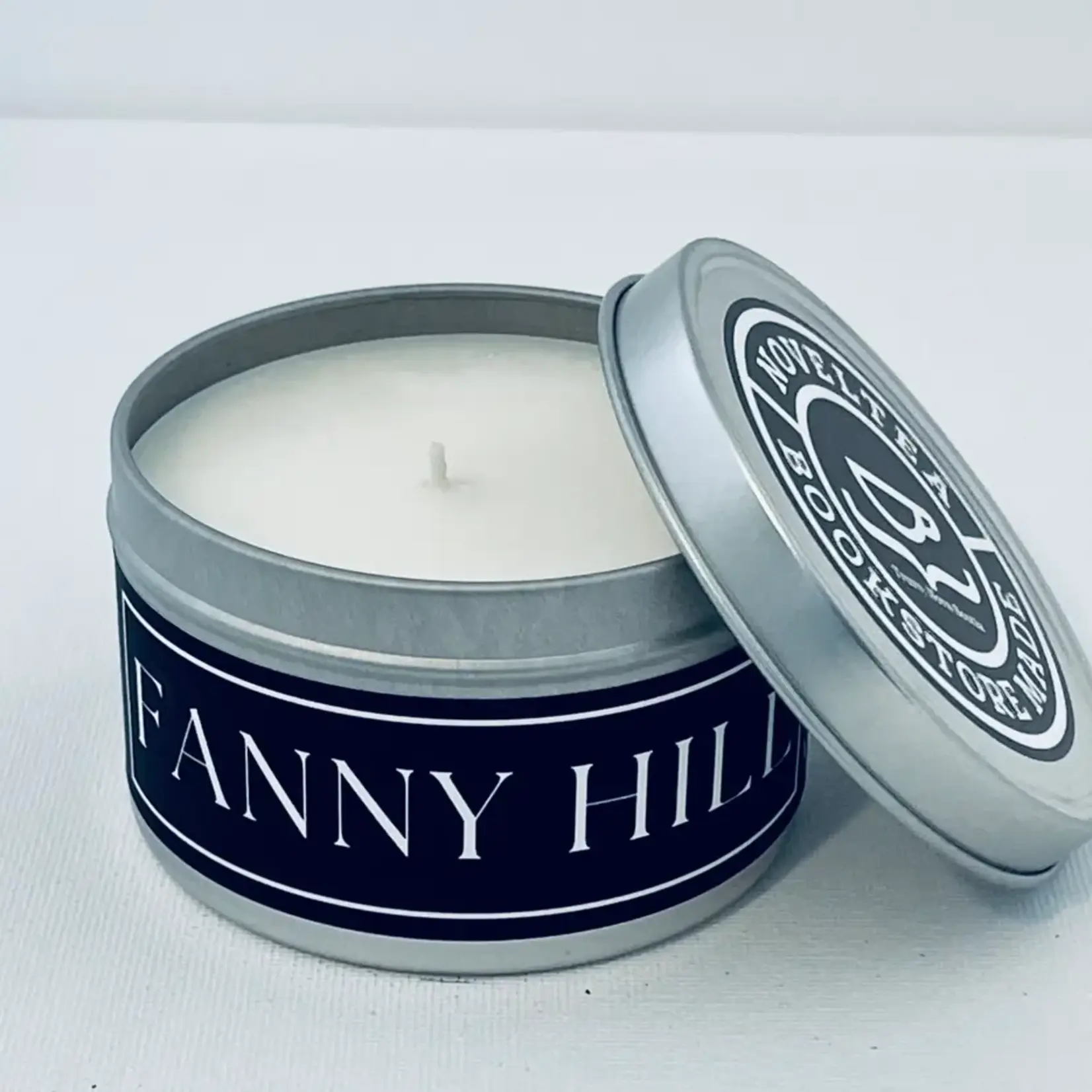 NovelTea Bookstore & gifts Fanny Hill - Sensual Amber Scented Black Label Candle
