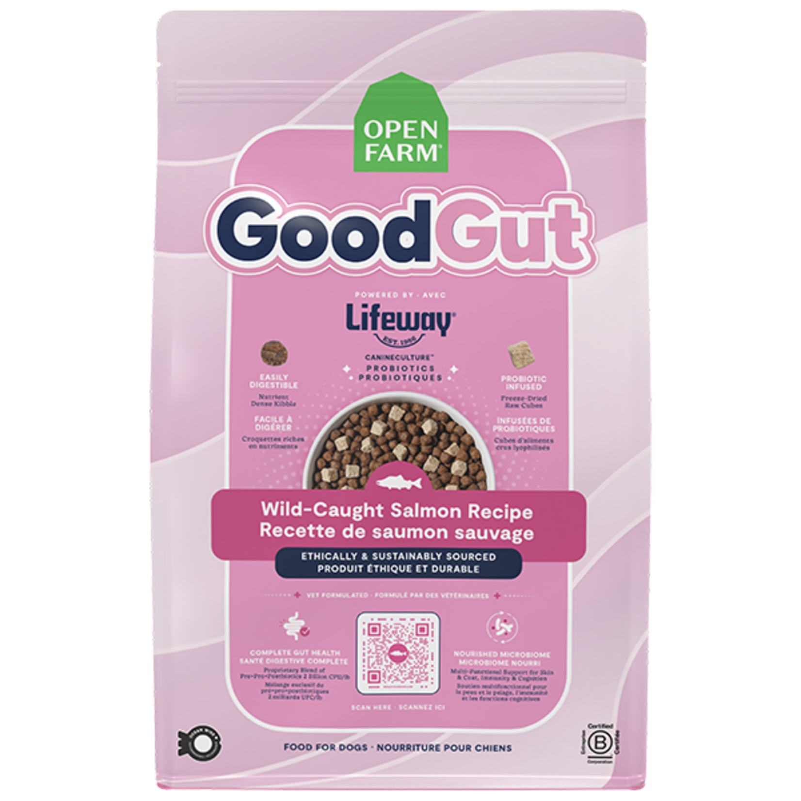 Open Farm Open Farm Dog GoodGut Wild-Caught Salmon 3.5 lb