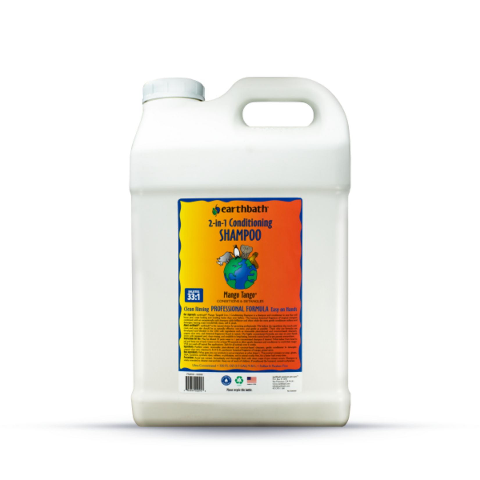 EARTH BATH earthbath 2-in-1 Conditioning Shampoo MangoTango 2.5 gal