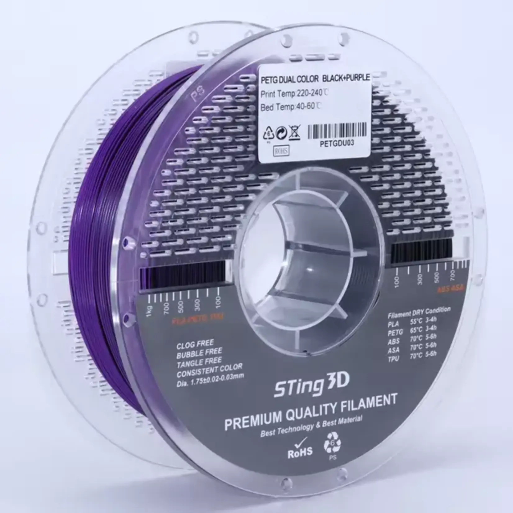 Sting3d Sting3d PETG Filament 1.75mm 1 kg