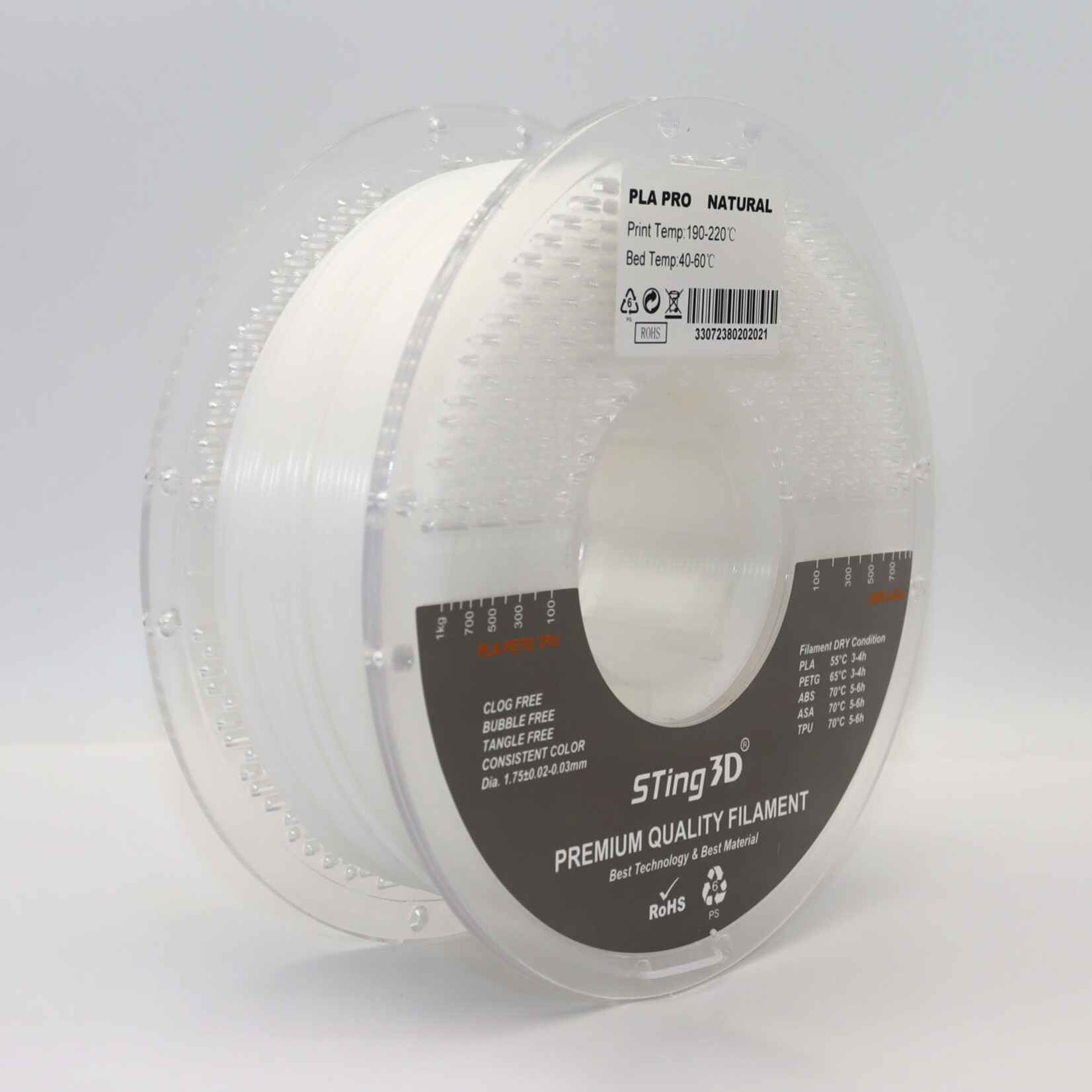 Sting3d Sting3d PLA Pro Filament 1.75mm 1 kg