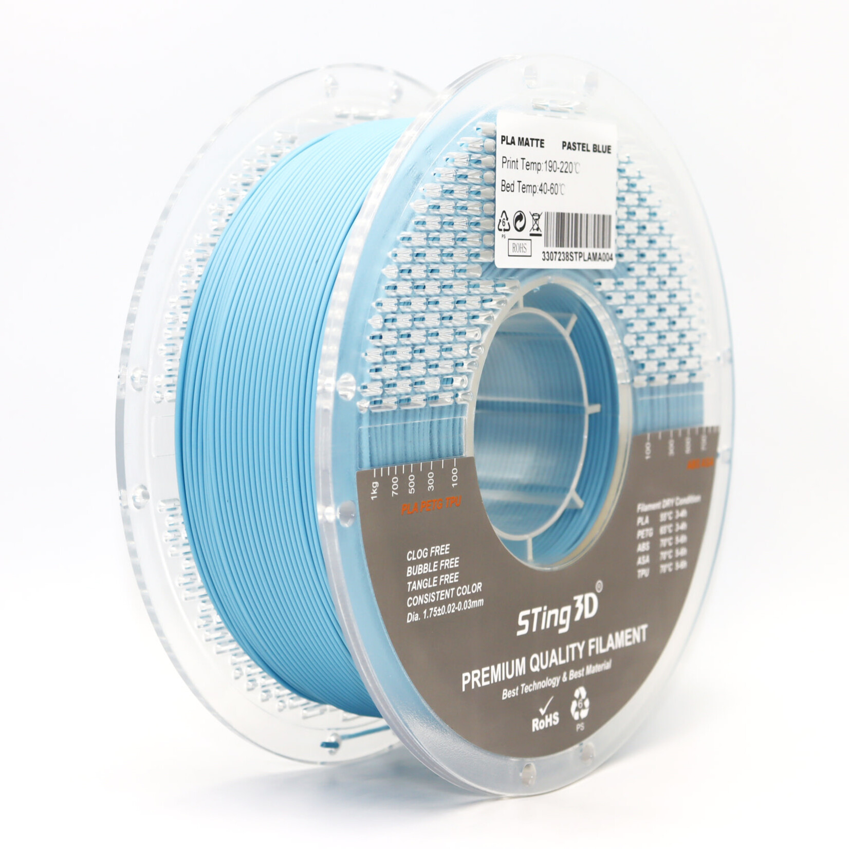 Sting3d Sting3d PLA Matte Filament 1.75mm 1 kg