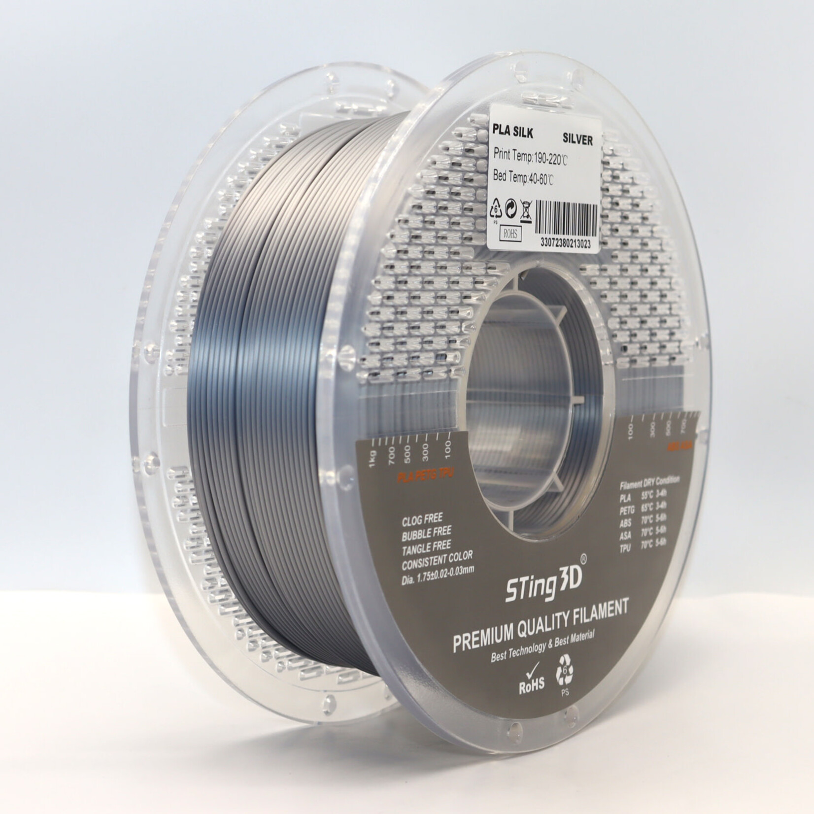 Sting3d Sting3d PLA Silk Filament 1.75mm 1kg