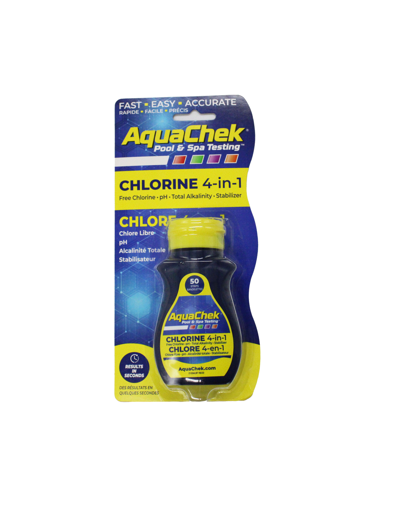 AQUACHEK TEST STRIPS: CHLORINE