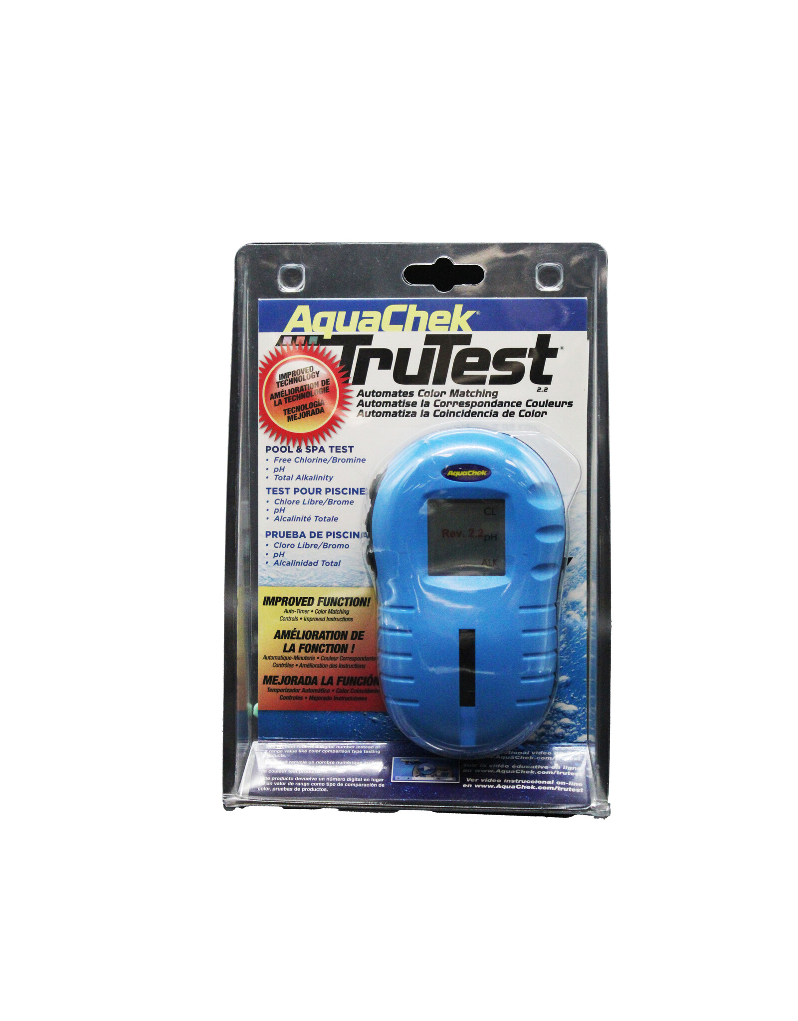 Aquachek Trutest Chlorine Digital Reader