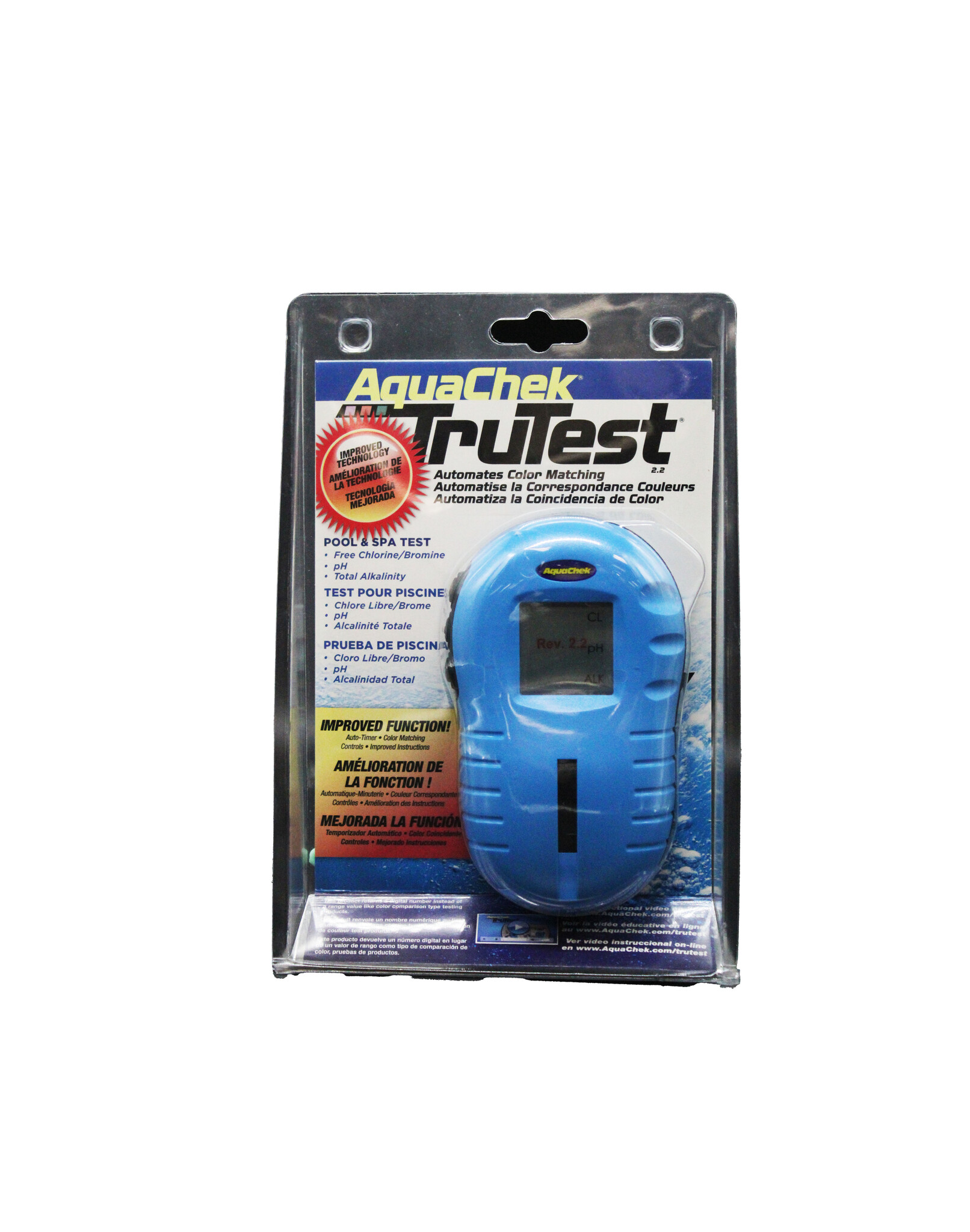 Aquachek Trutest Chlorine Digital Reader - Hot Tub Supply Company