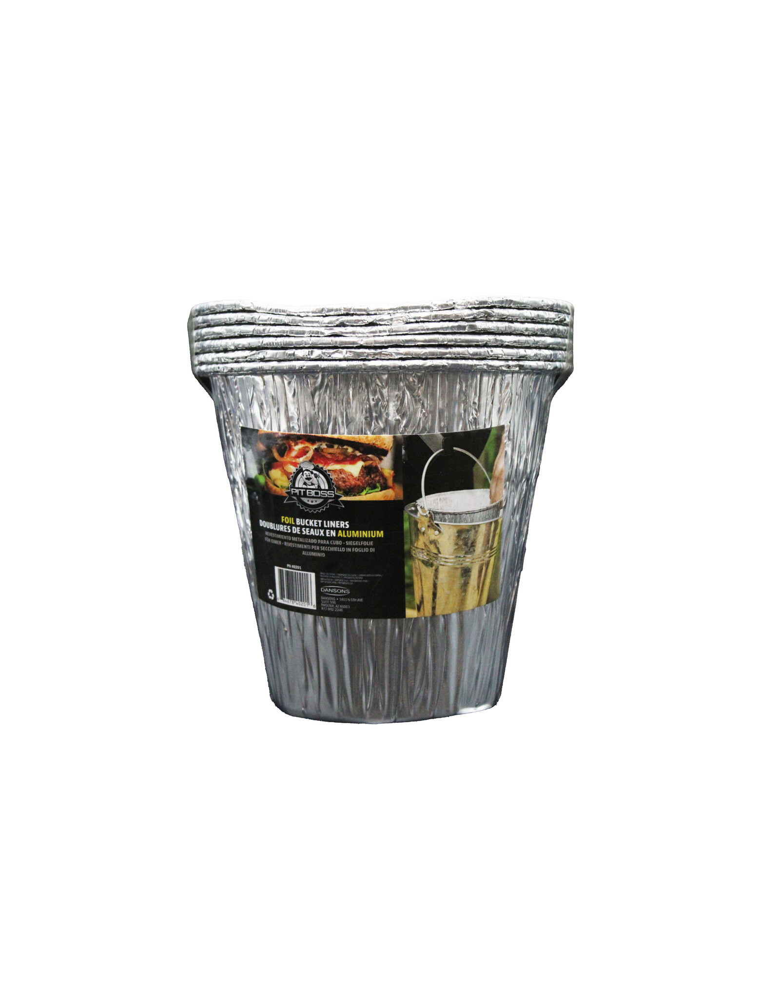 Pit Boss 6 Pack Foil Bucket Liners
