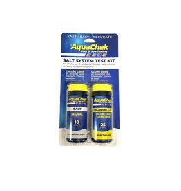 AquaChek Test Strips, Salt/Chlorine 4 In 1