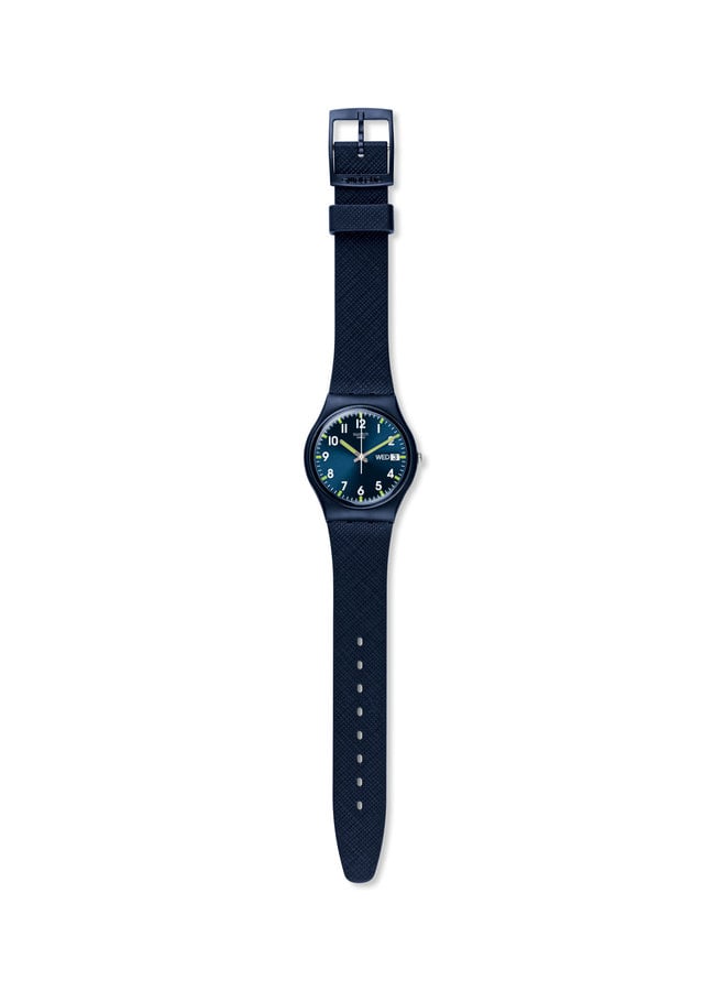 Swatch sir blue fond marine bracelet silicone marine 40mm