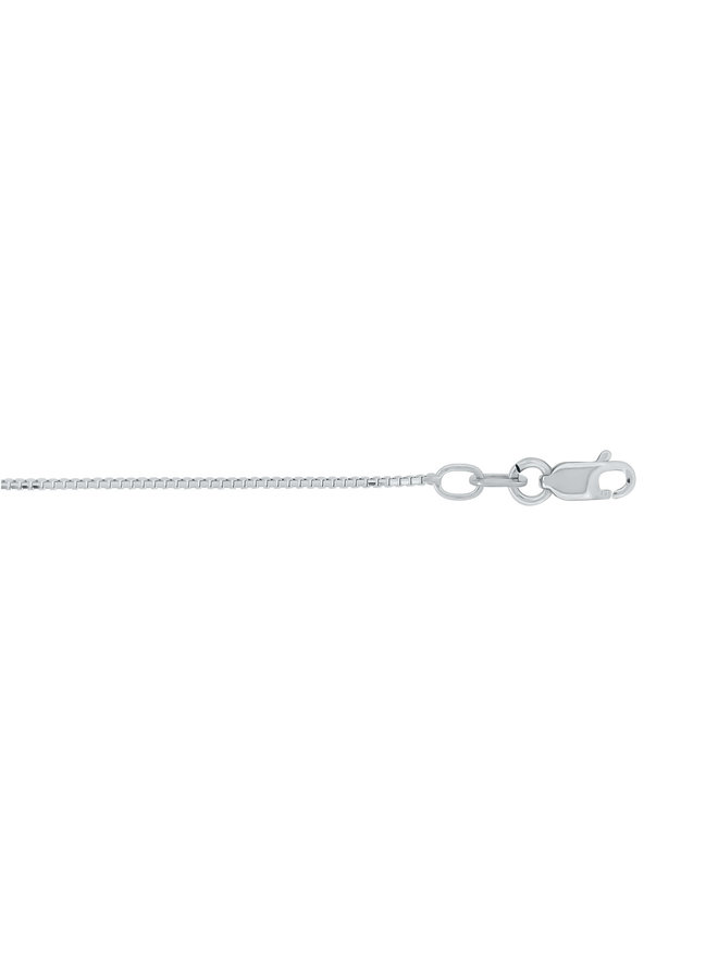 10k white square chain 16''