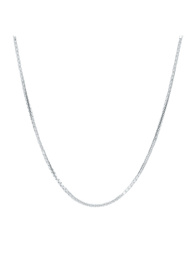 .925 7'' square mesh bracelet