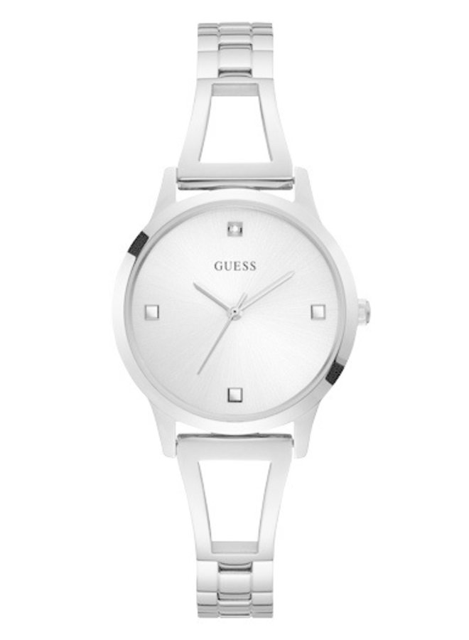 Guess acier dame zircon