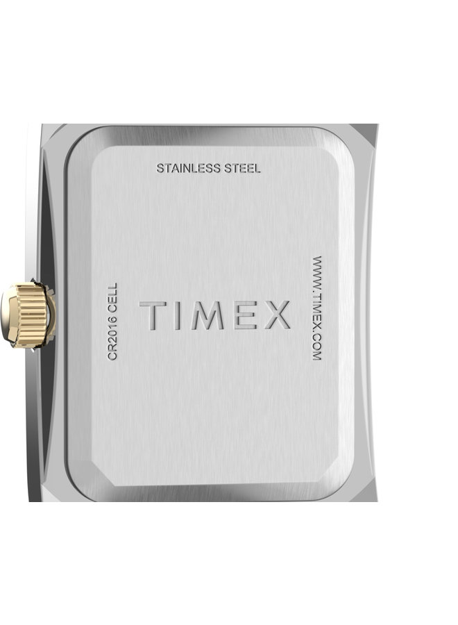 Timex dame rectangulaire cuir tan