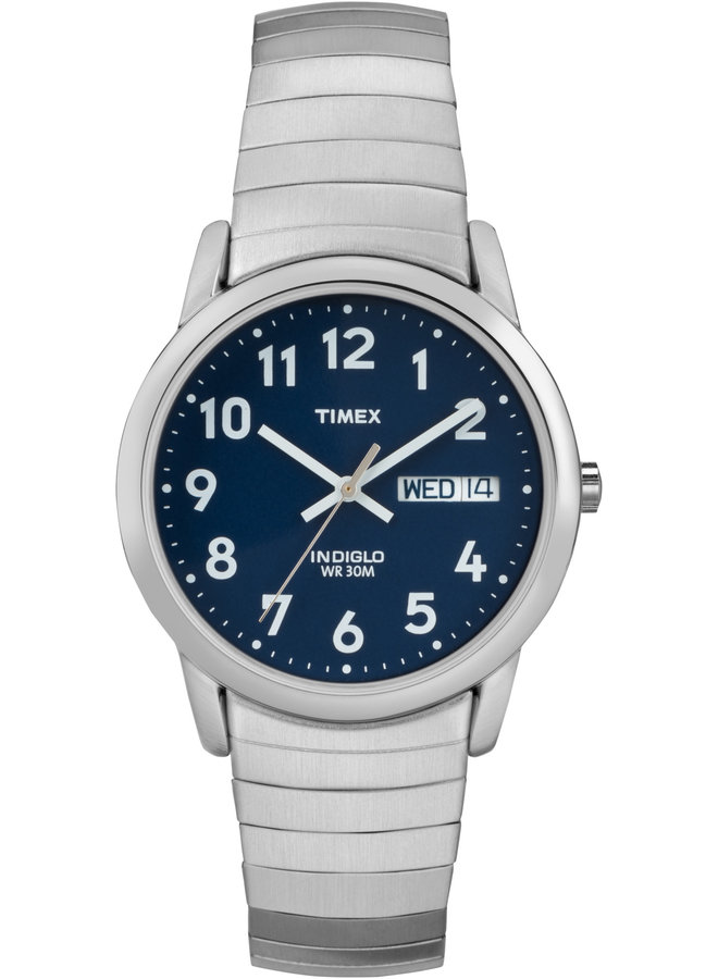 Timex homme indiglo extensible fond noir