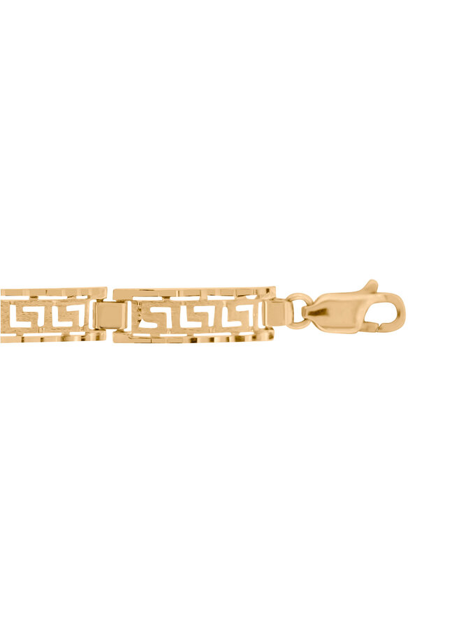 Versace bracelet large 7'' diamond cut
