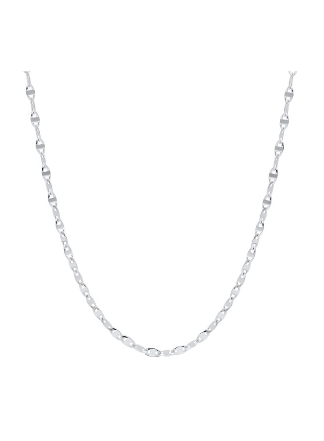 10k white bracelet 7'' style FLP 50
