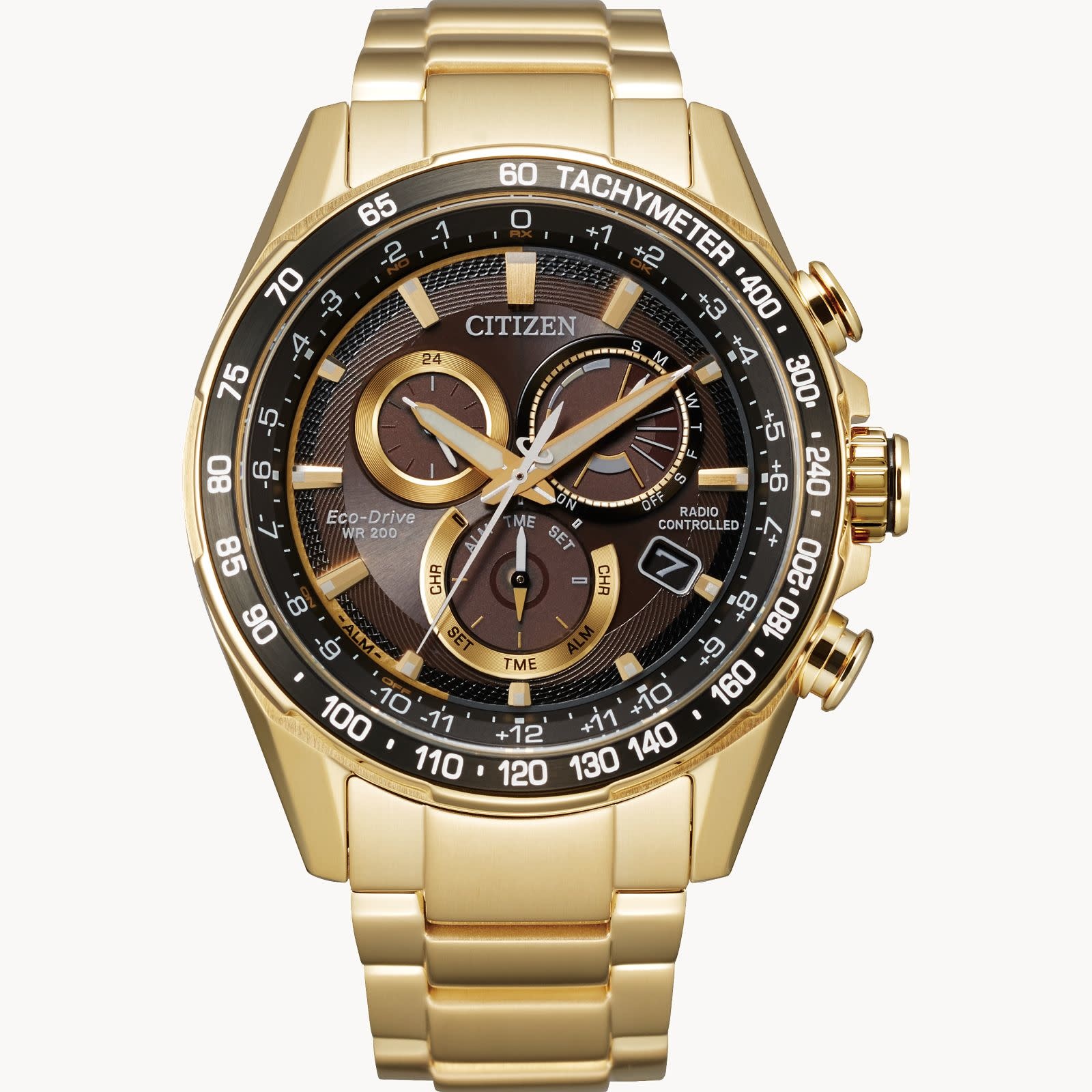 Citizen eco drive gold sale