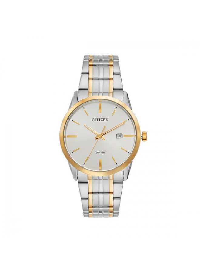 Citizen quartz homme acier 2 tons 39mm