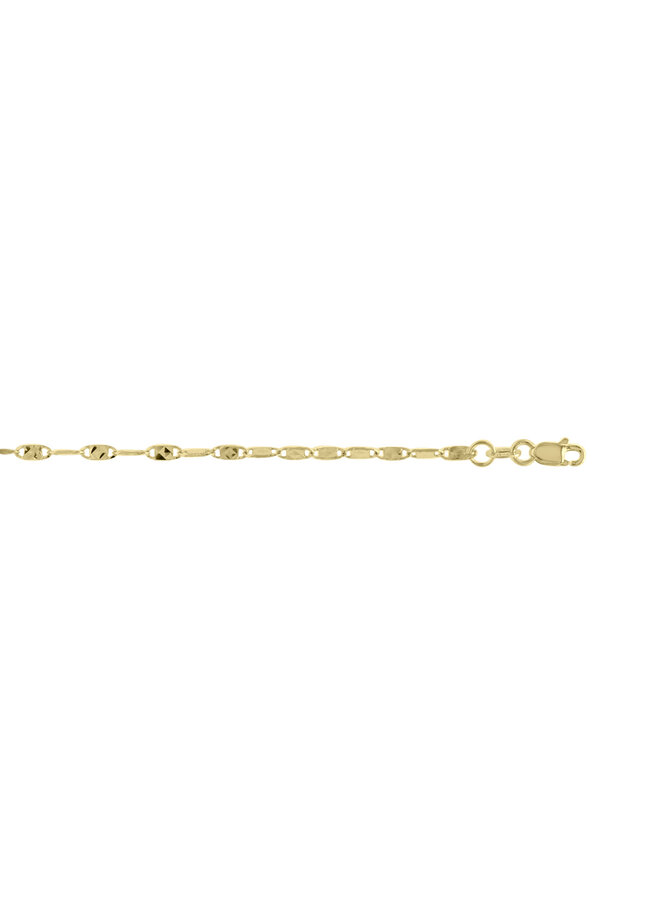 Chaine 10k jaune 20" LPXD