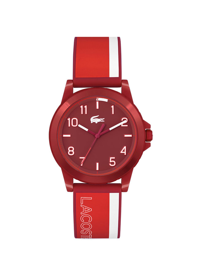 Lacoste dame silicone rouge