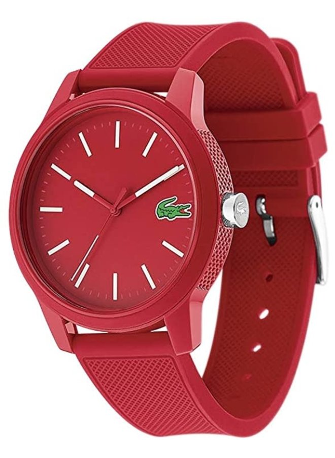 Lacoste homme silicone rouge